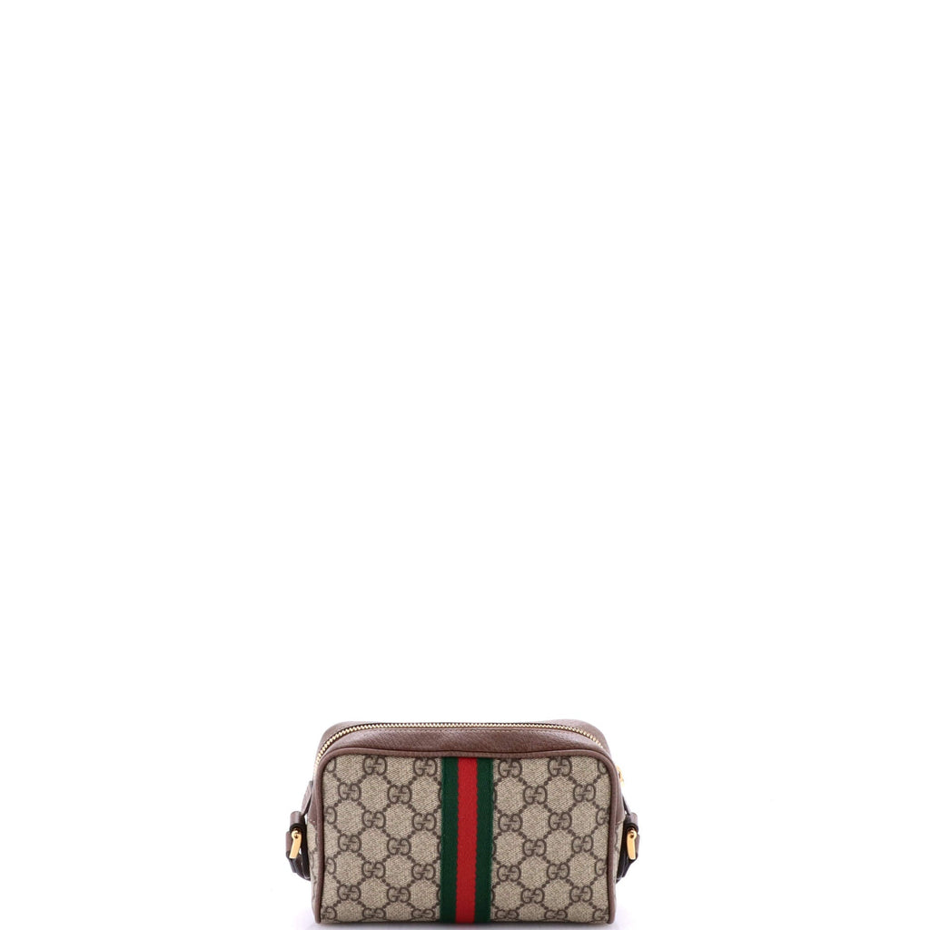 Ophidia Shoulder Bag GG Coated Canvas Mini