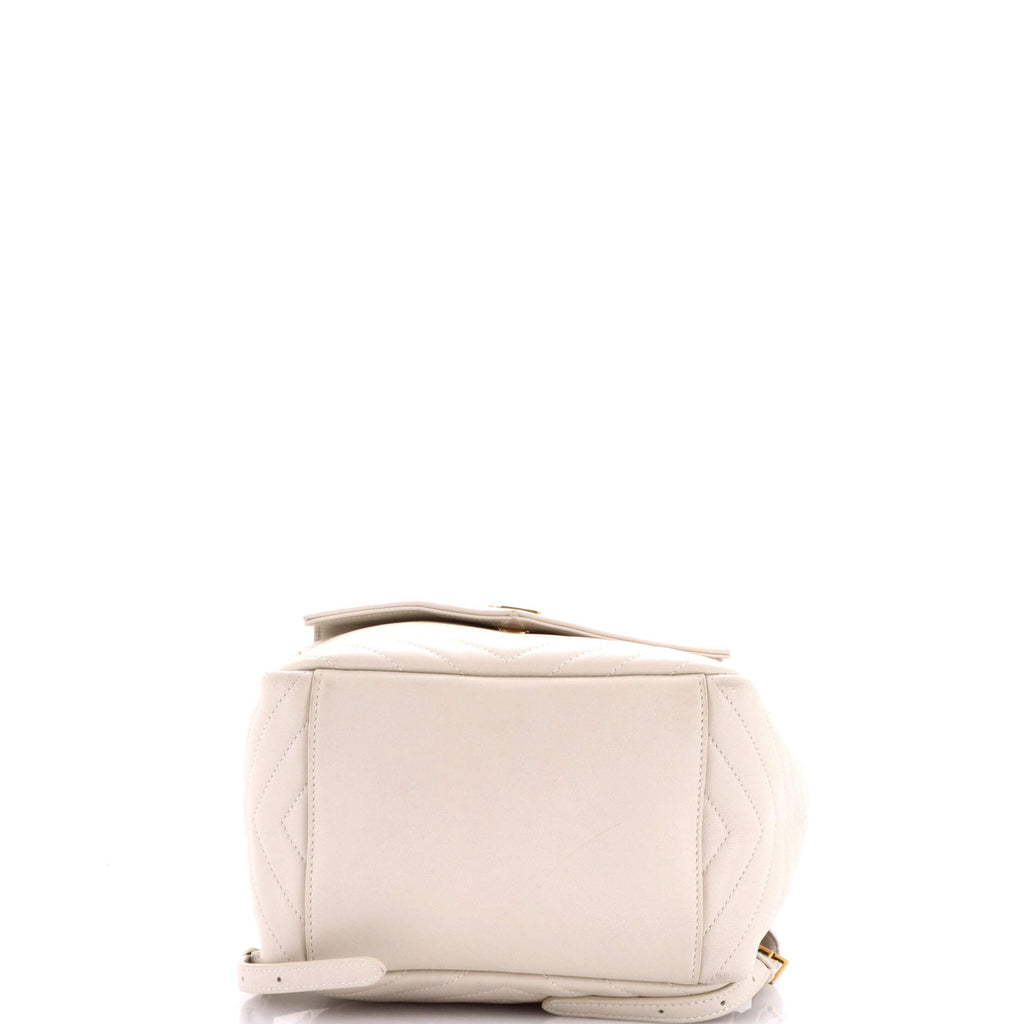 Joe Backpack Matelasse Chevron Leather