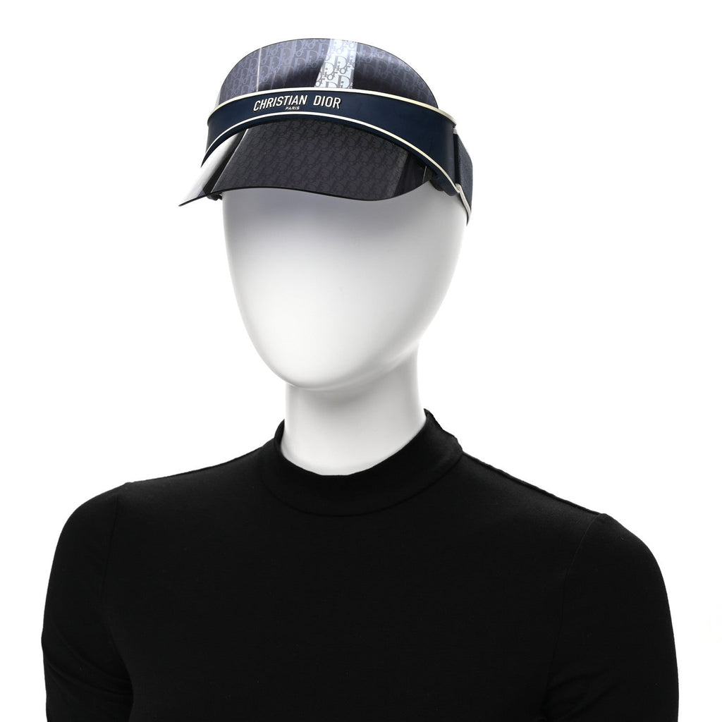 Oblique DiorClub V1U Sun Visor Blue