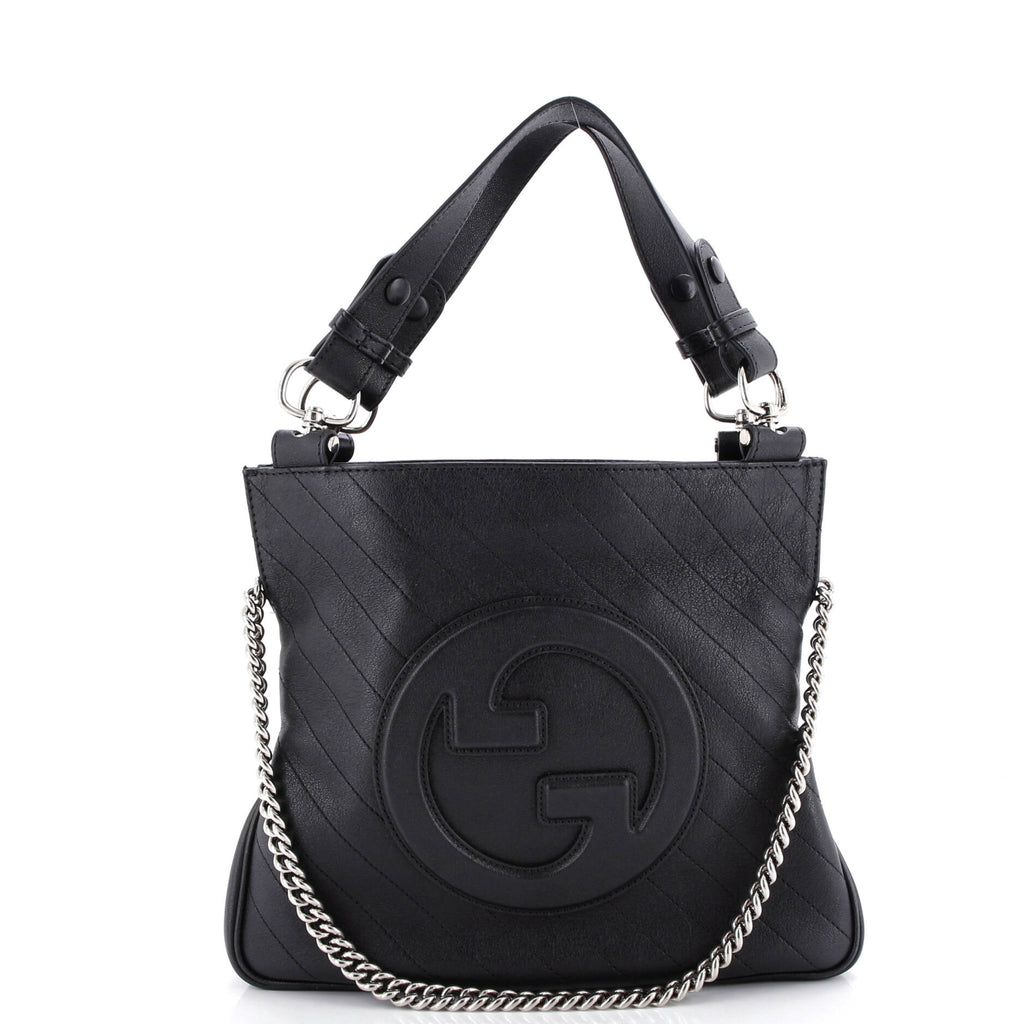 Blondie NM Tote Diagonal Quilted Leather Small