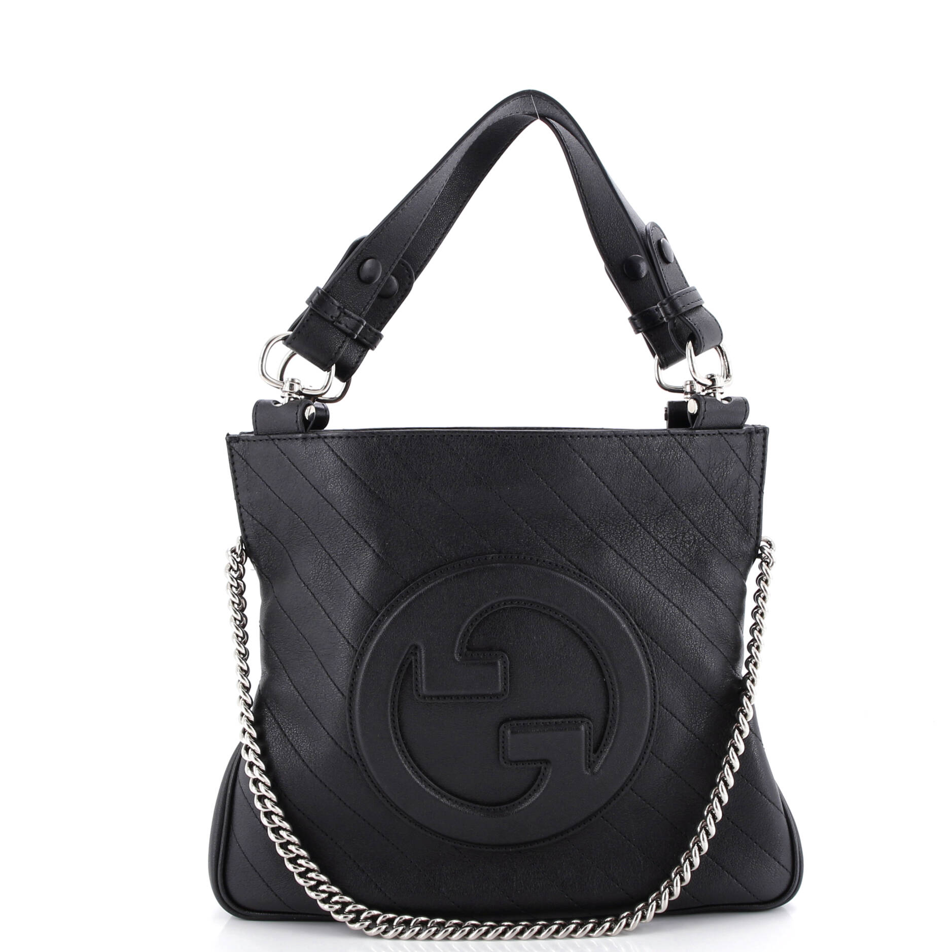 Blondie NM Tote Diagonal Quilted Leather Small