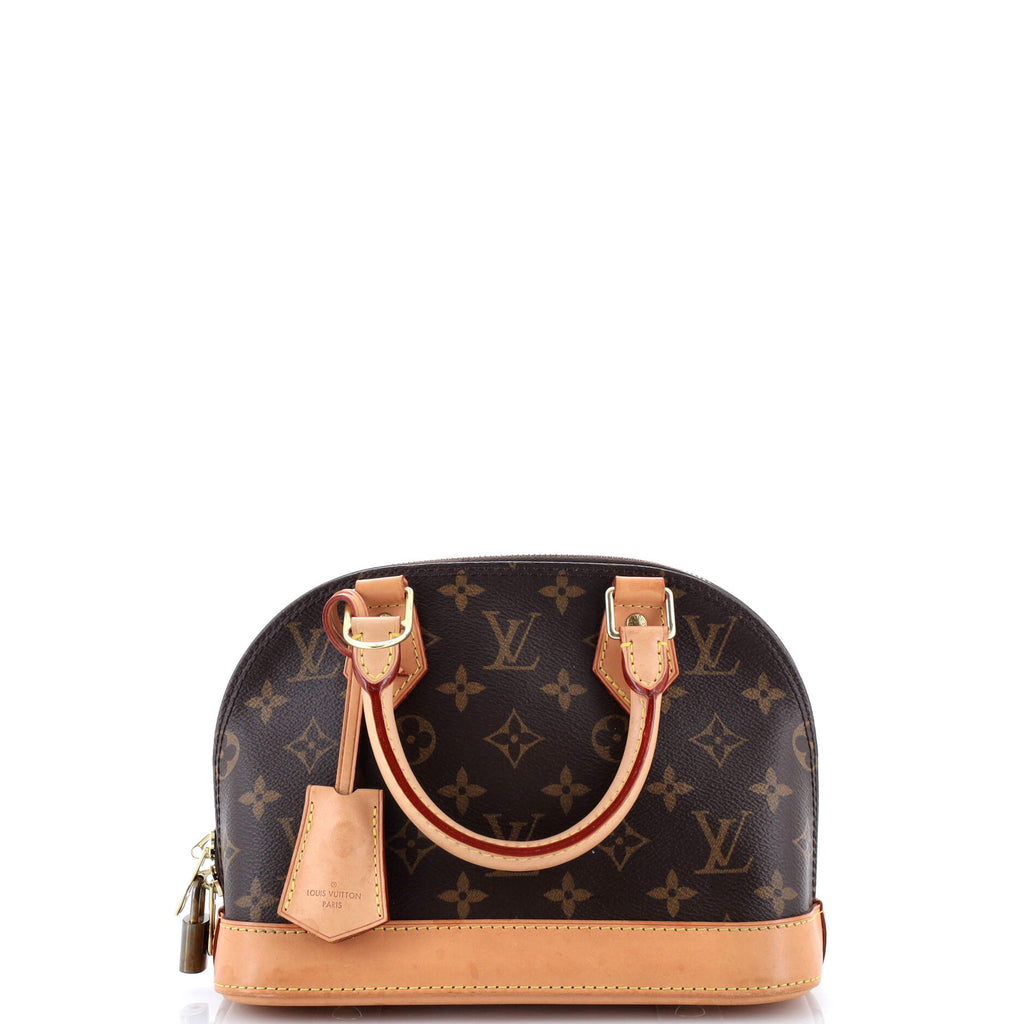 Alma Handbag Monogram Canvas BB