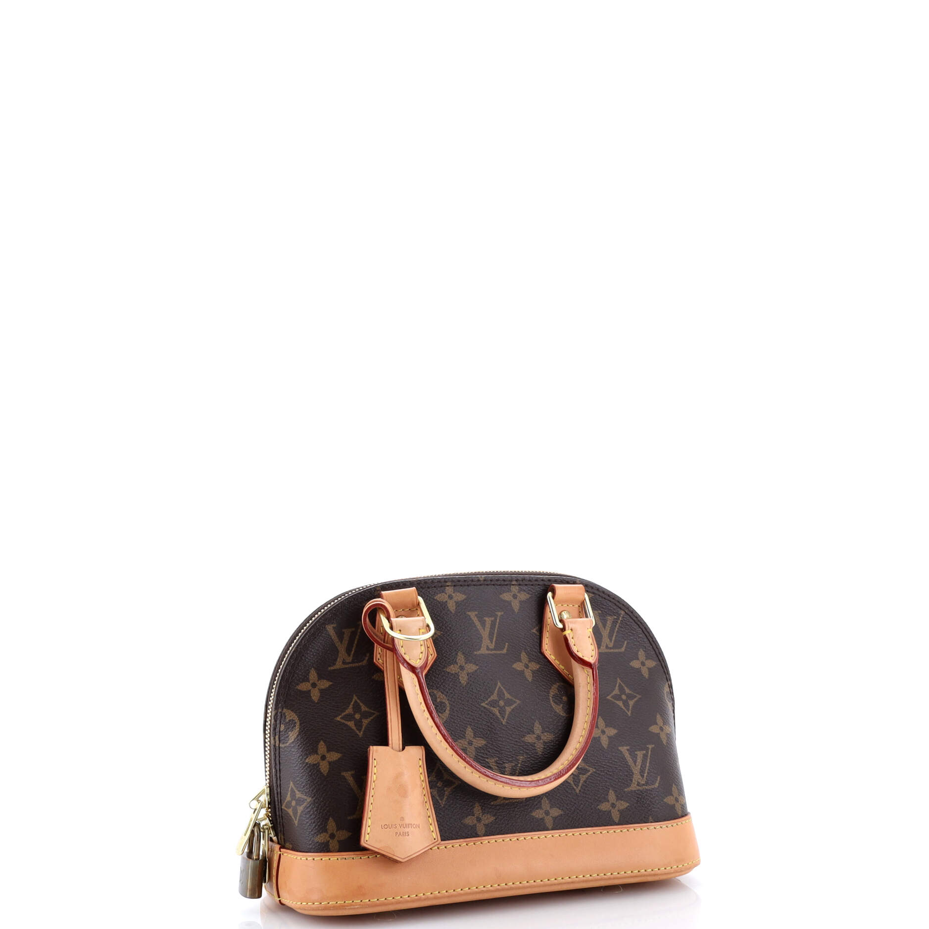 Alma Handbag Monogram Canvas BB