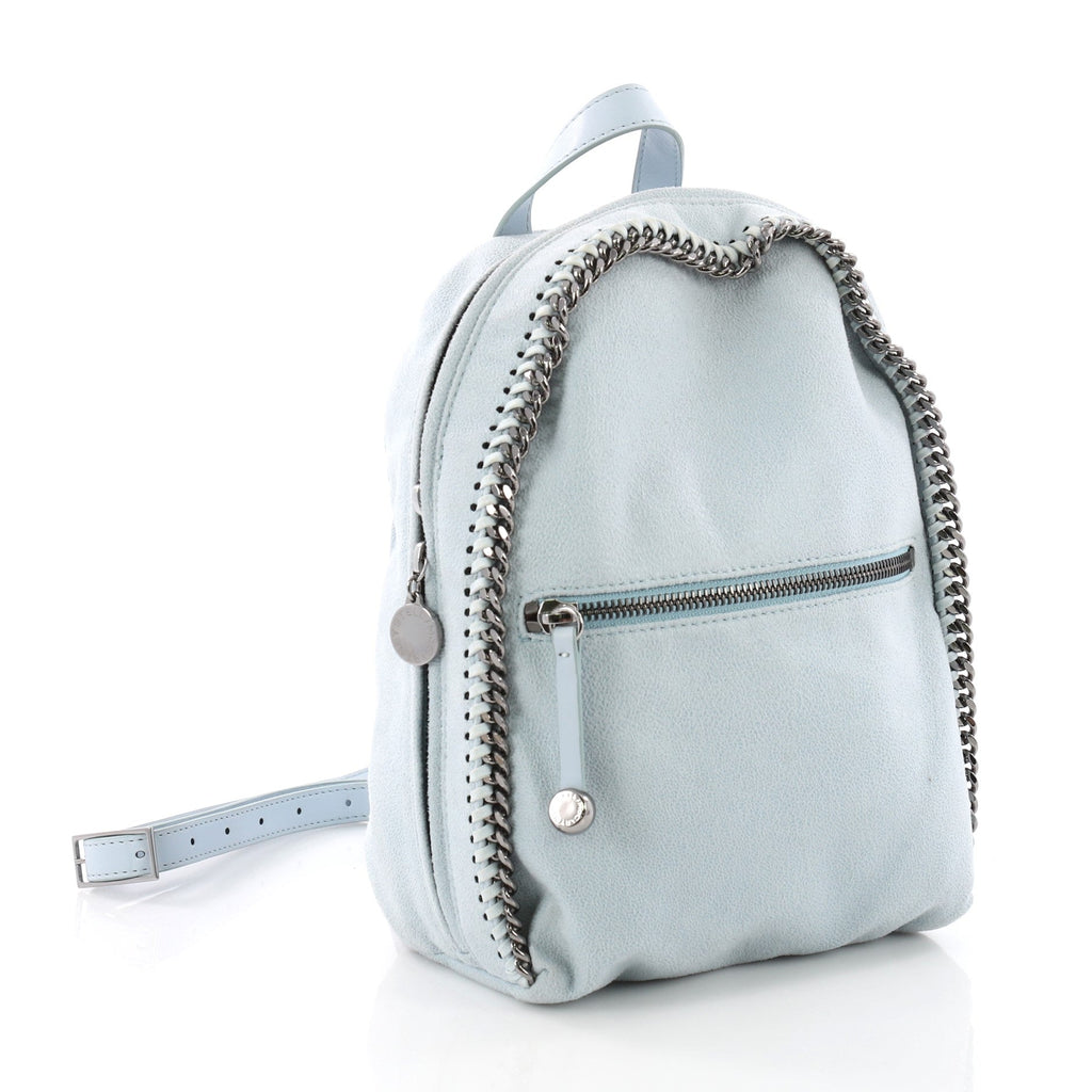 Falabella Front Zip Backpack Shaggy Deer Mini