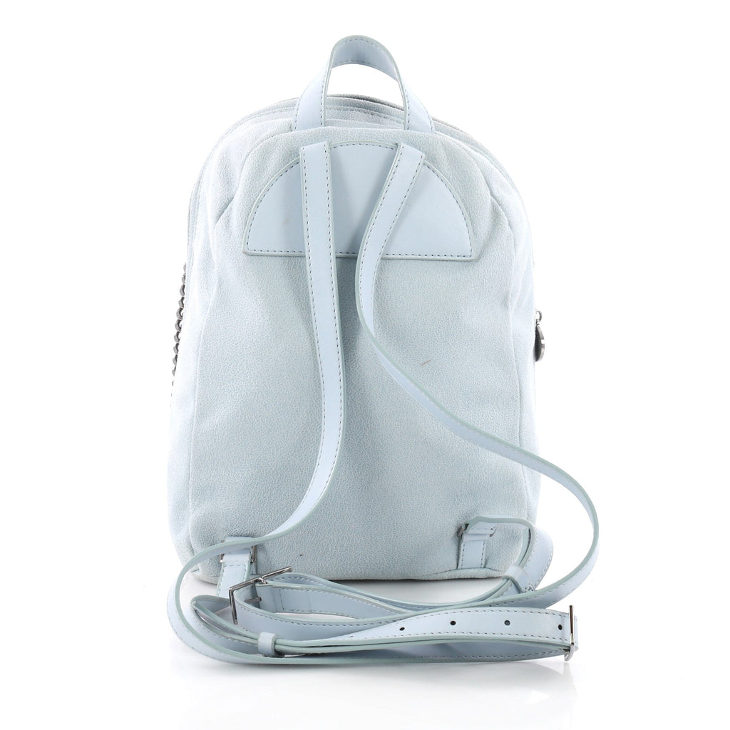 Falabella Front Zip Backpack Shaggy Deer Mini