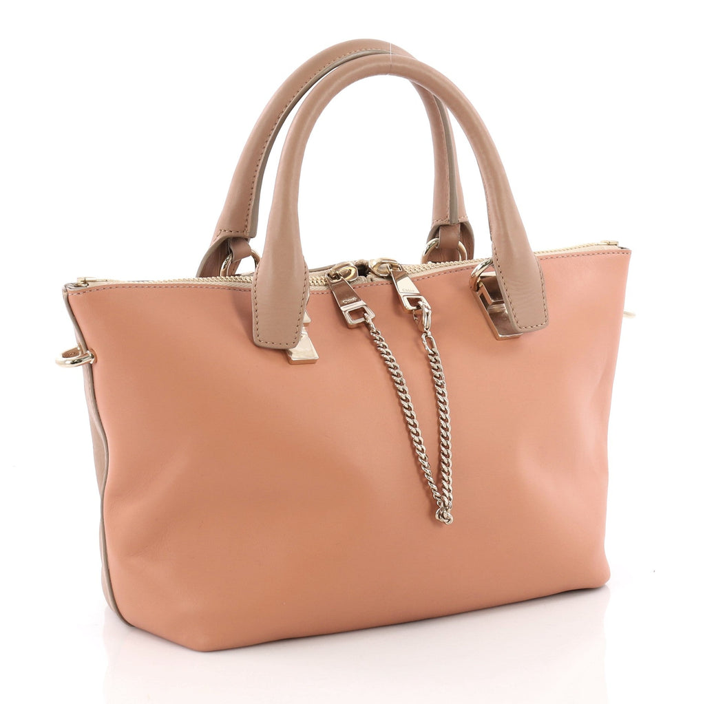 Bicolor Baylee Satchel Leather Mini