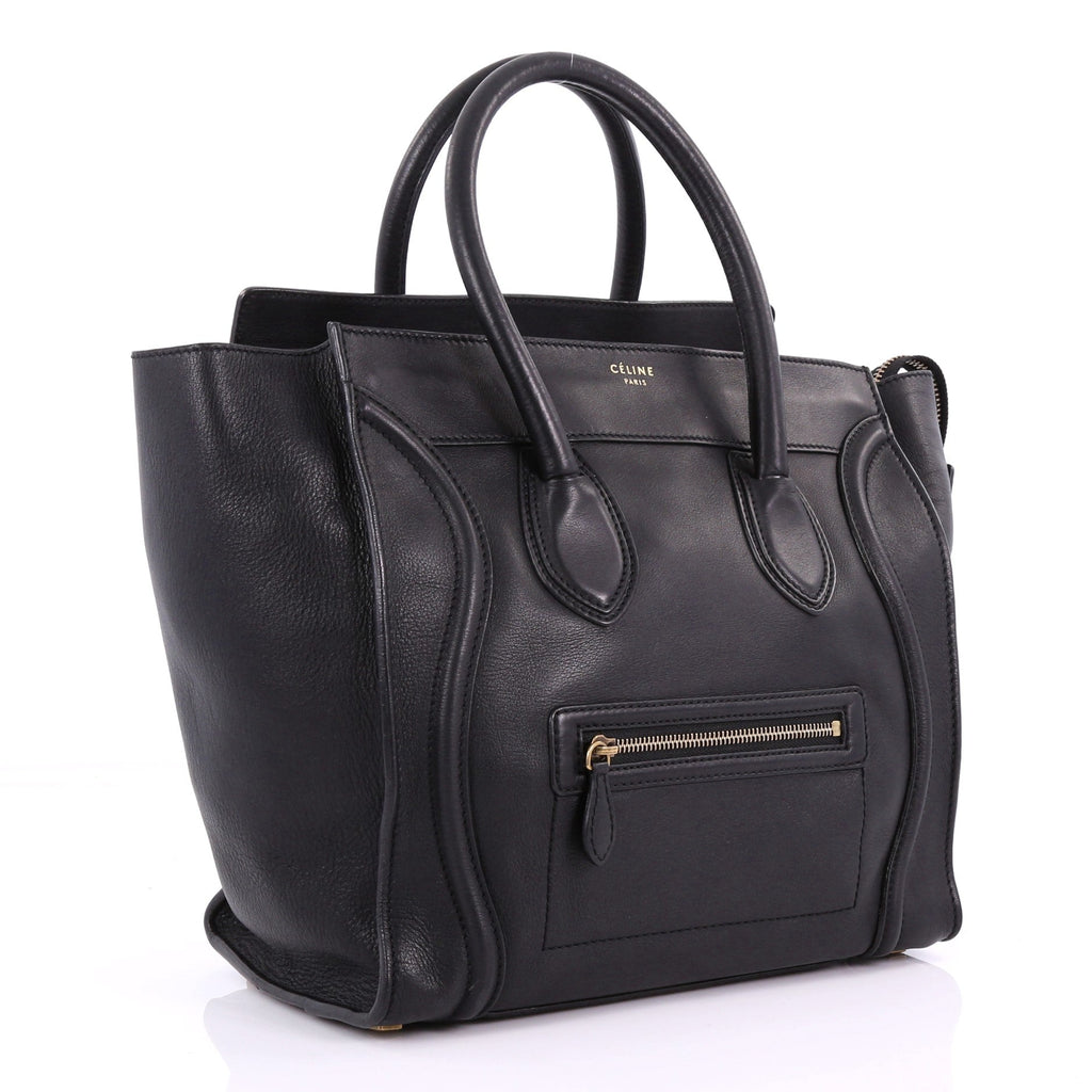 Luggage Handbag Smooth Leather Mini
