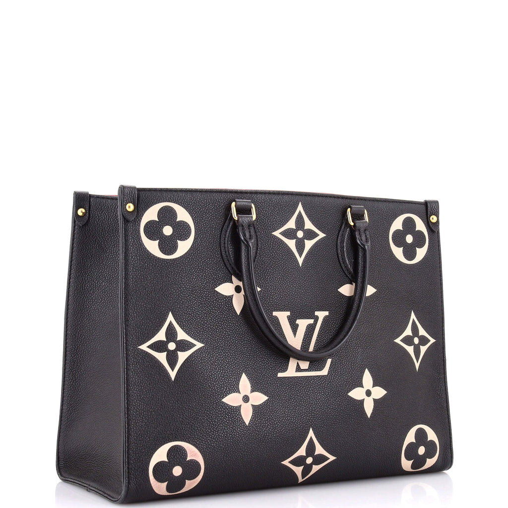 OnTheGo Tote Bicolor Monogram Empreinte Giant MM