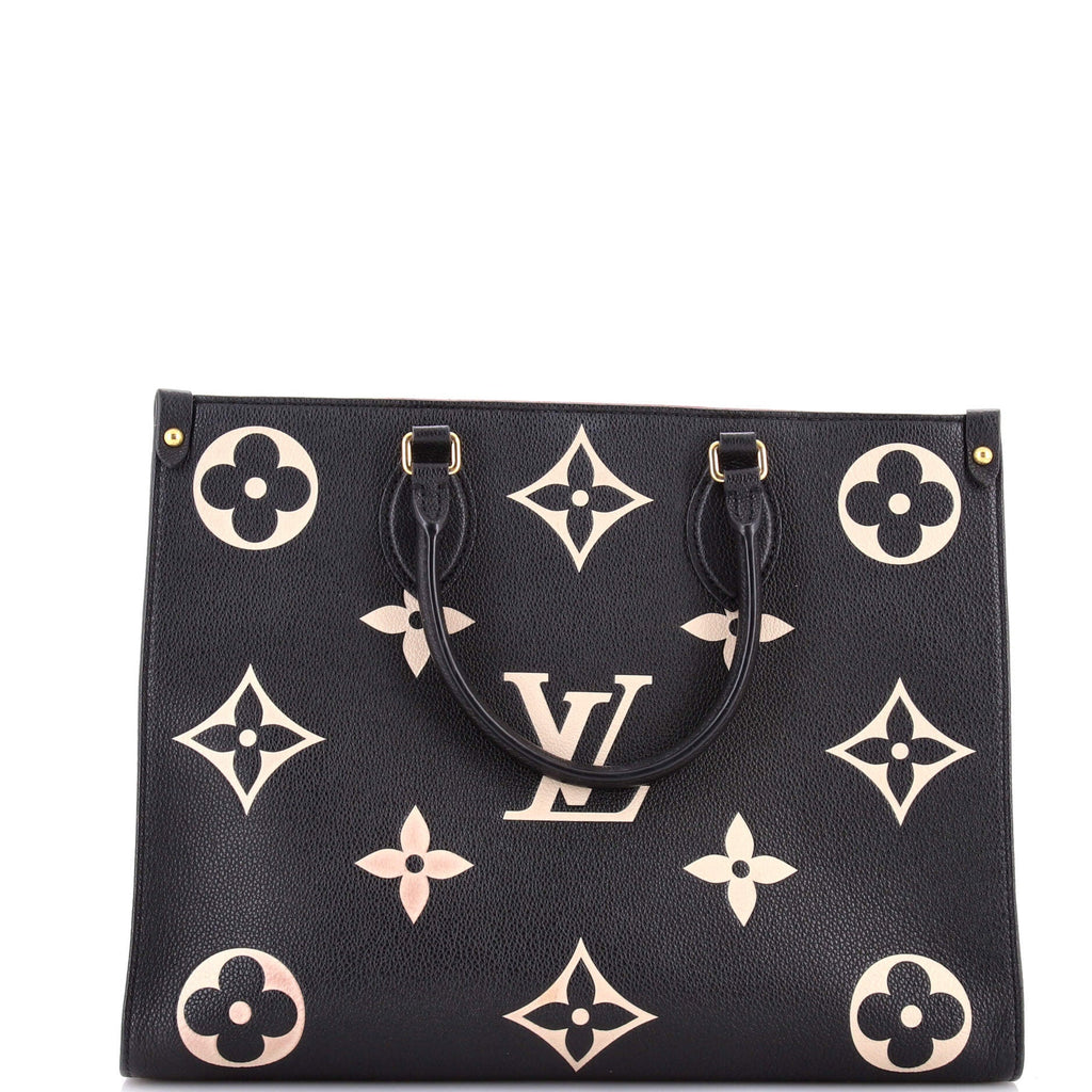 OnTheGo Tote Bicolor Monogram Empreinte Giant MM