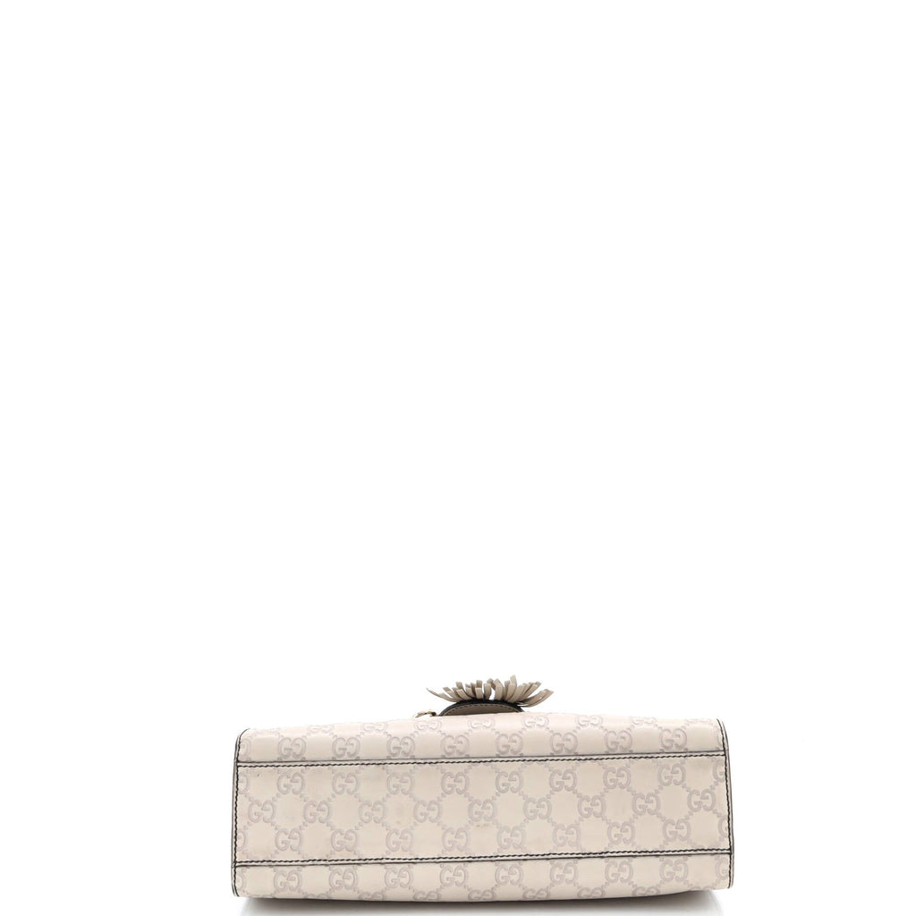 Emily Chain Flap Bag Guccissima Leather Medium