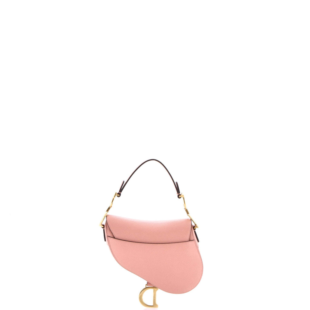 Saddle Handbag Leather Mini
