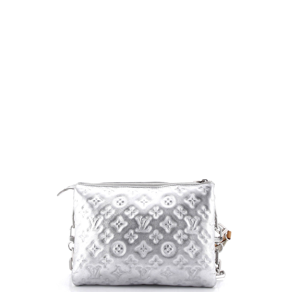 Coussin Bag Monogram Embossed Lambskin PM