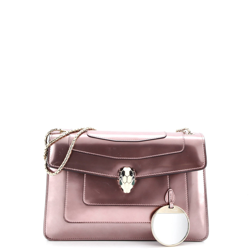 Serpenti Forever Shoulder Bag Patent Medium
