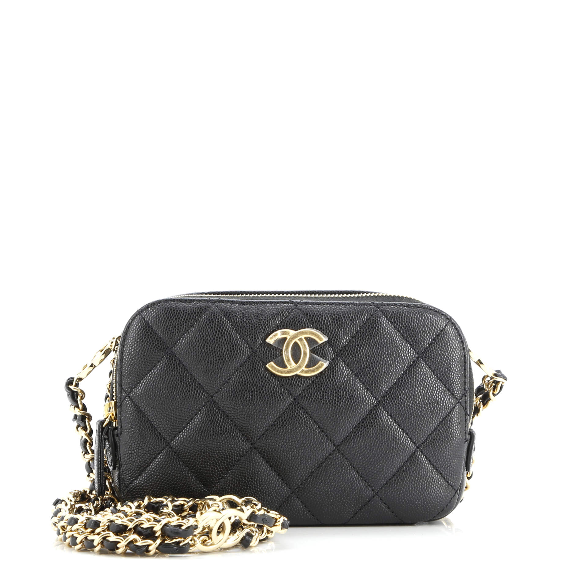 CC You Camera Bag Quilted Caviar Mini