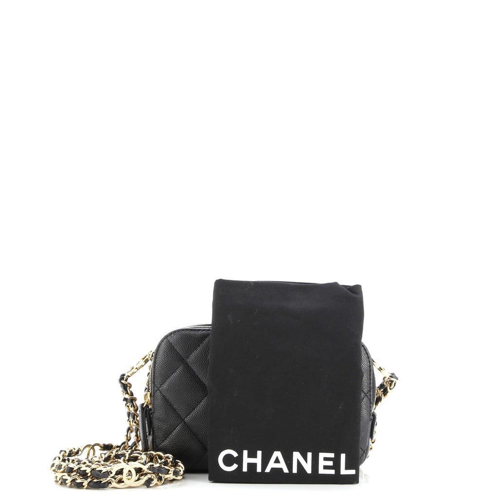 CC You Camera Bag Quilted Caviar Mini