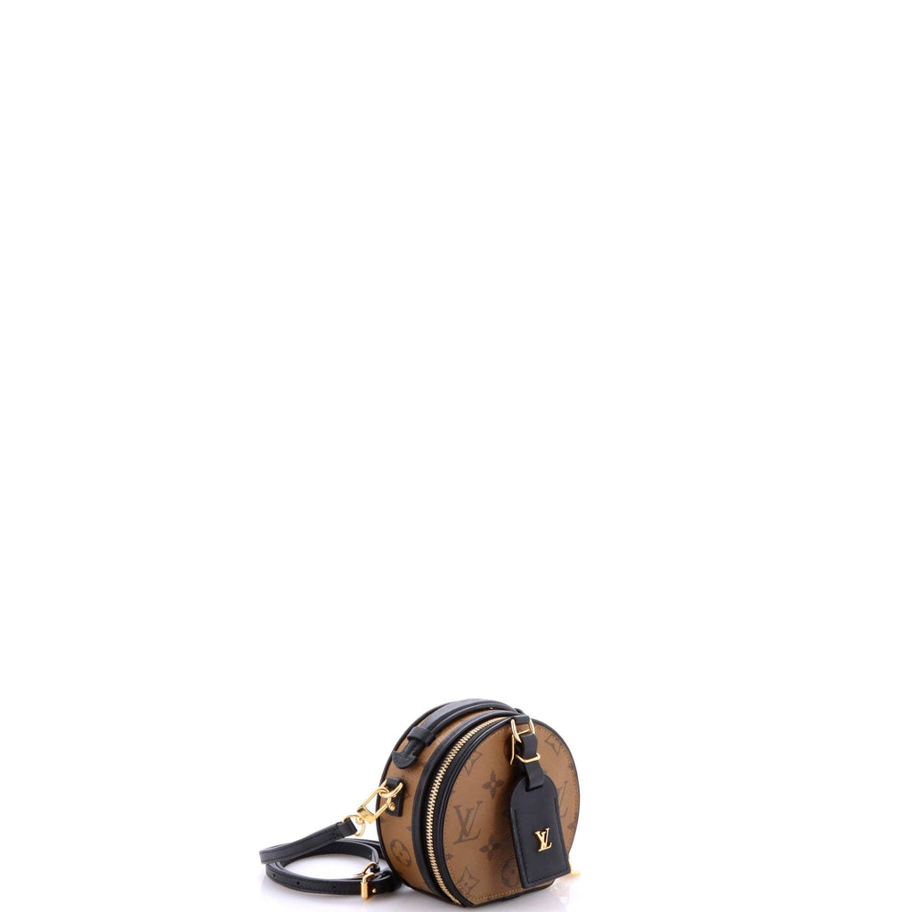 Mini Boite Chapeau Bag Reverse Monogram Canvas