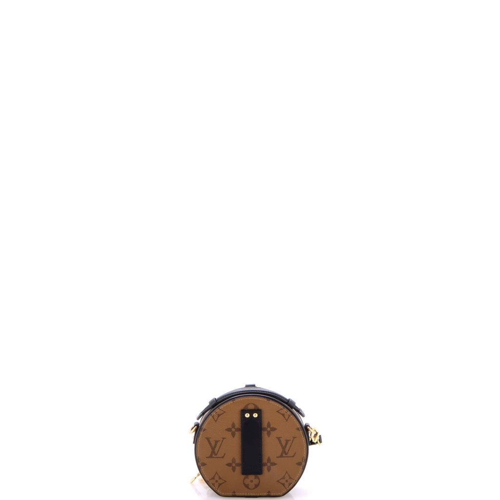 Mini Boite Chapeau Bag Reverse Monogram Canvas