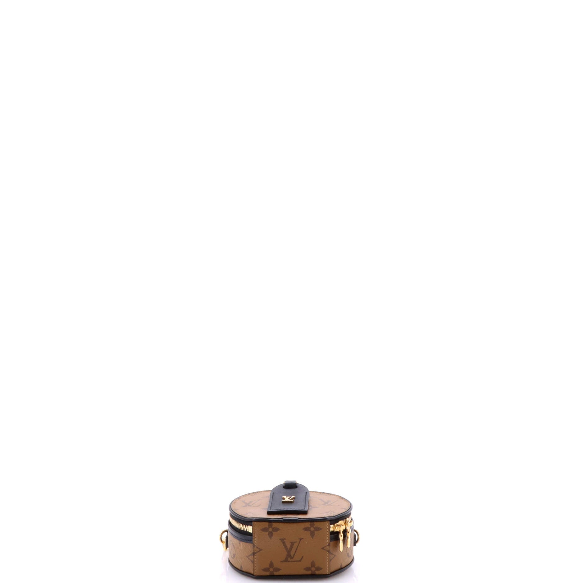 Mini Boite Chapeau Bag Reverse Monogram Canvas