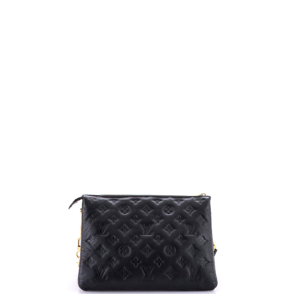 Coussin Bag Monogram Embossed Lambskin PM