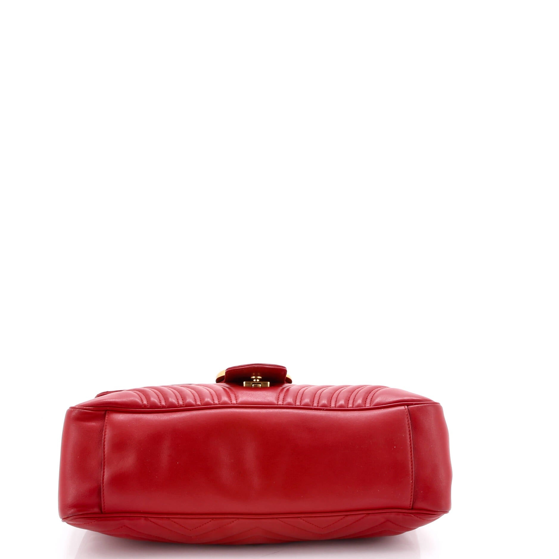 GG Marmont Flap Bag Matelasse Leather Large