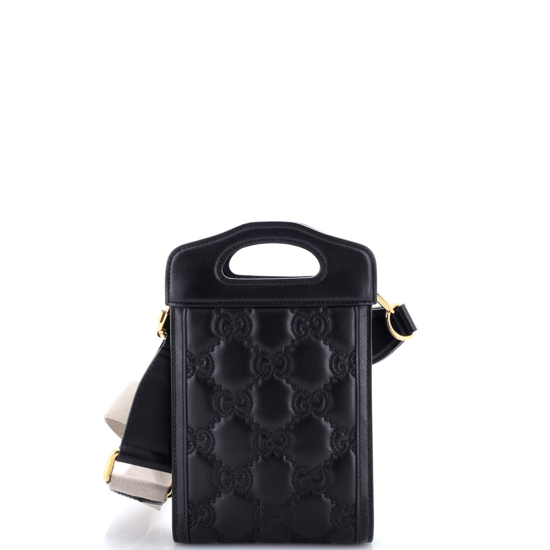 Top Handle Crossbody Bag GG Matelasse Leather Mini