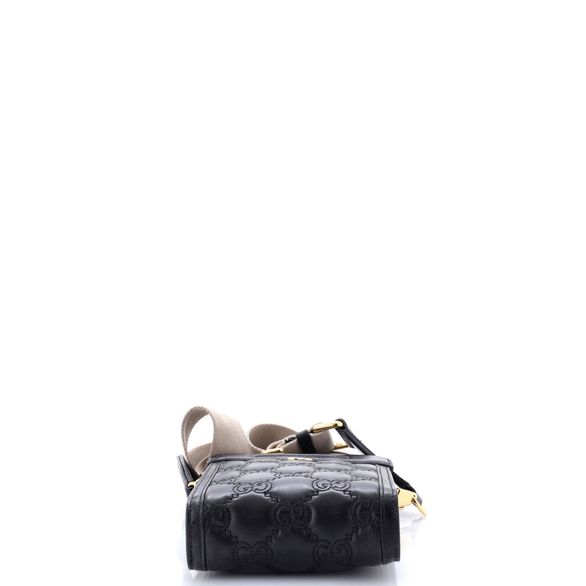 Top Handle Crossbody Bag GG Matelasse Leather Mini