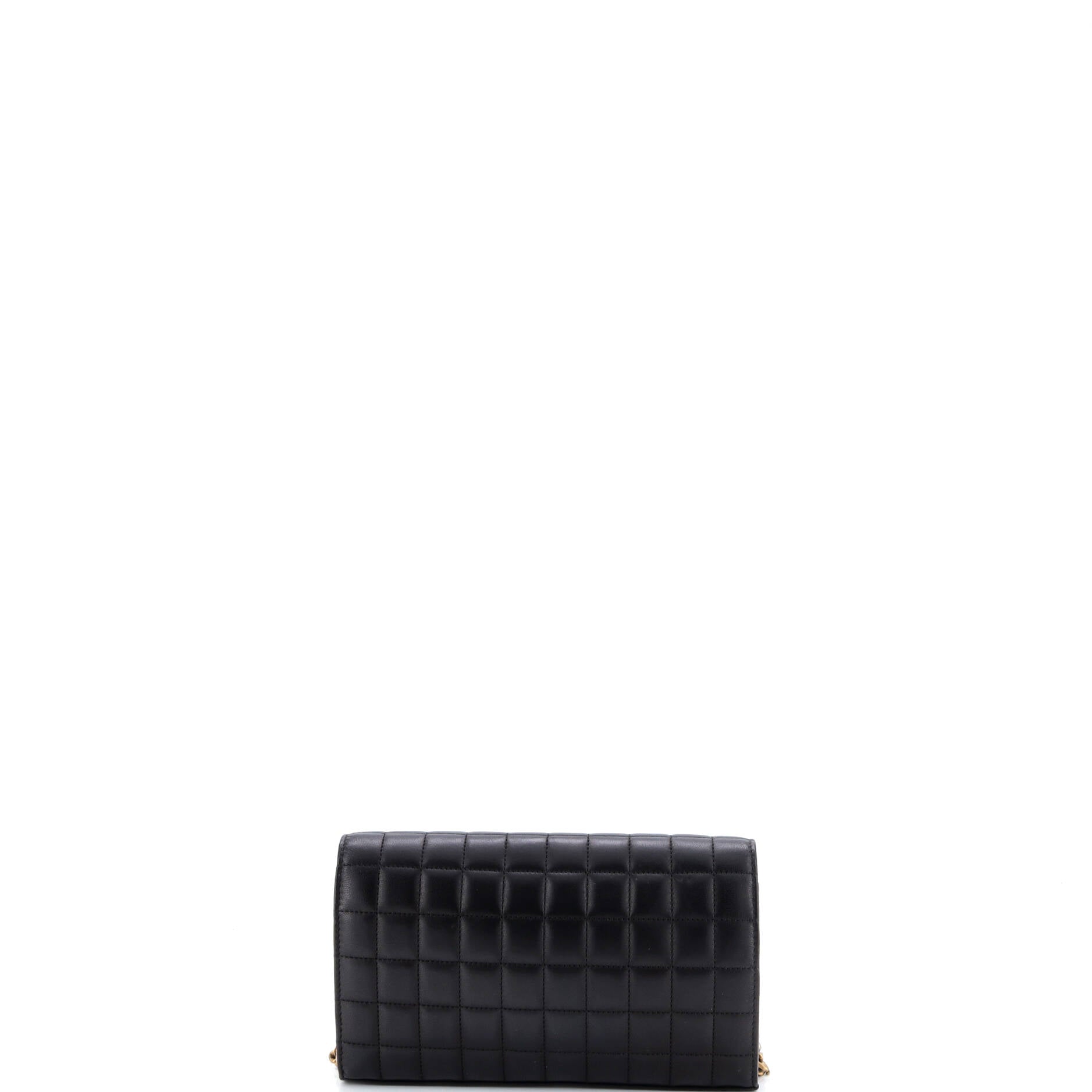 Cassandre Wallet on Chain Quilted Leather Medium