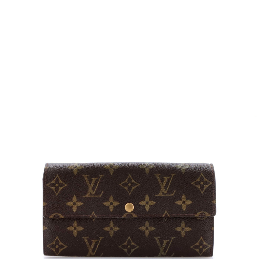 Sarah Wallet Monogram Canvas