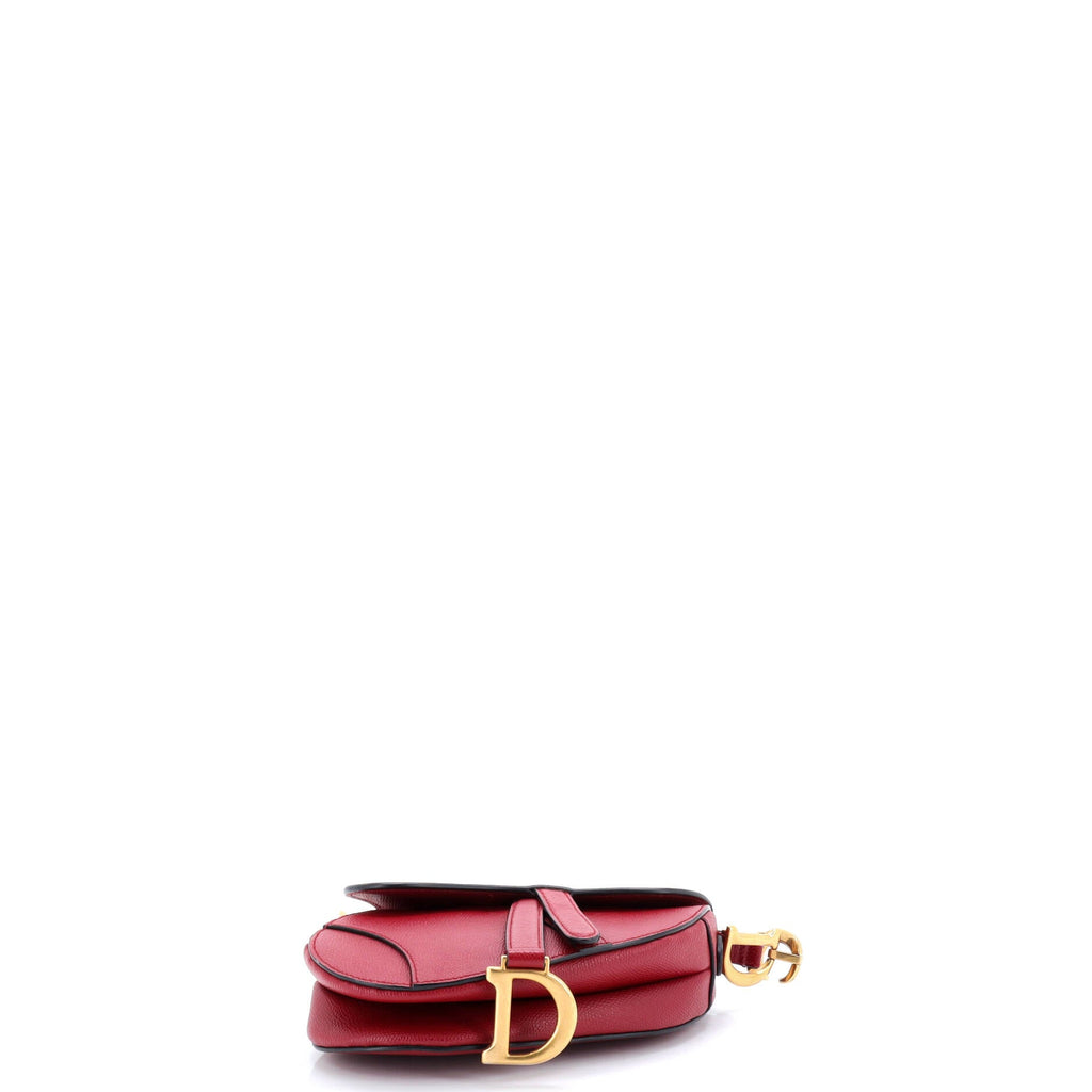 Saddle Handbag Leather Mini