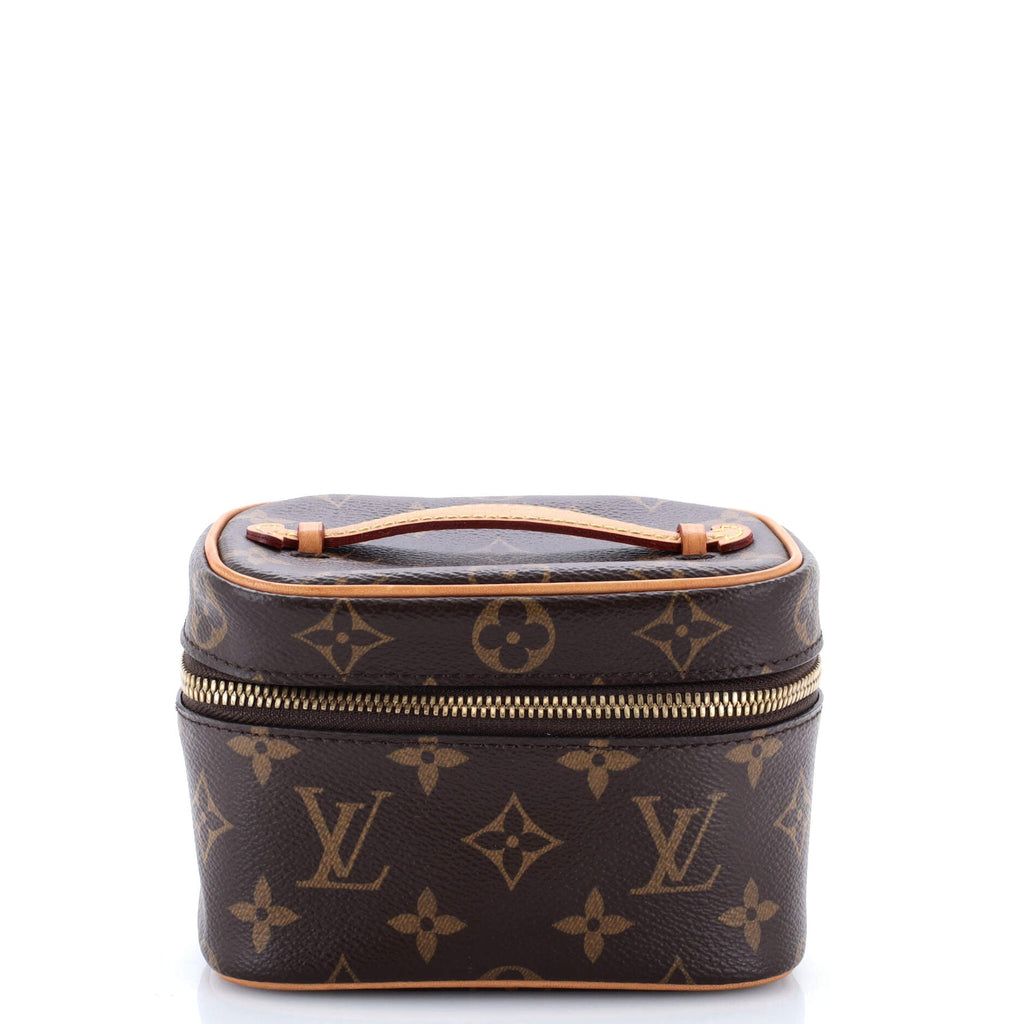 Nice Vanity Case Monogram Canvas Nano