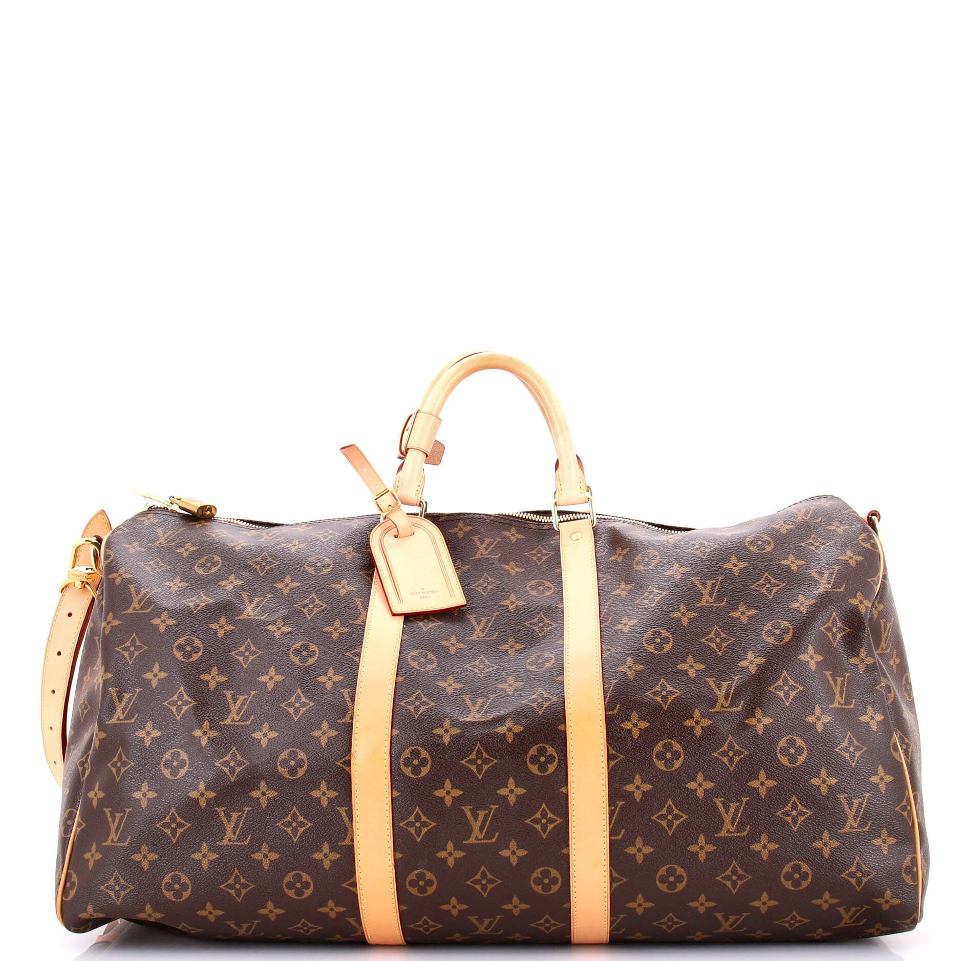 Keepall Bandouliere Bag Monogram Canvas 55