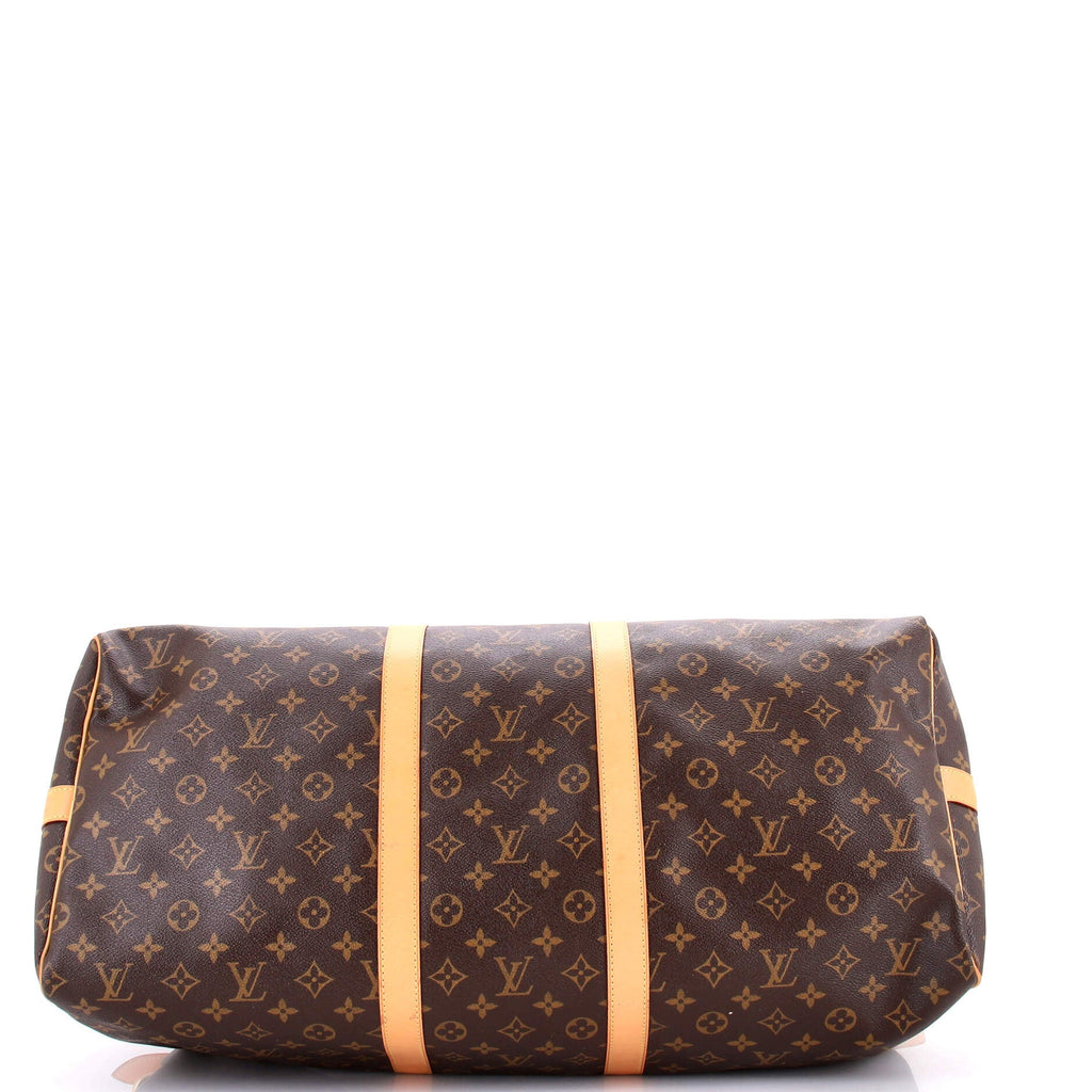 Keepall Bandouliere Bag Monogram Canvas 55