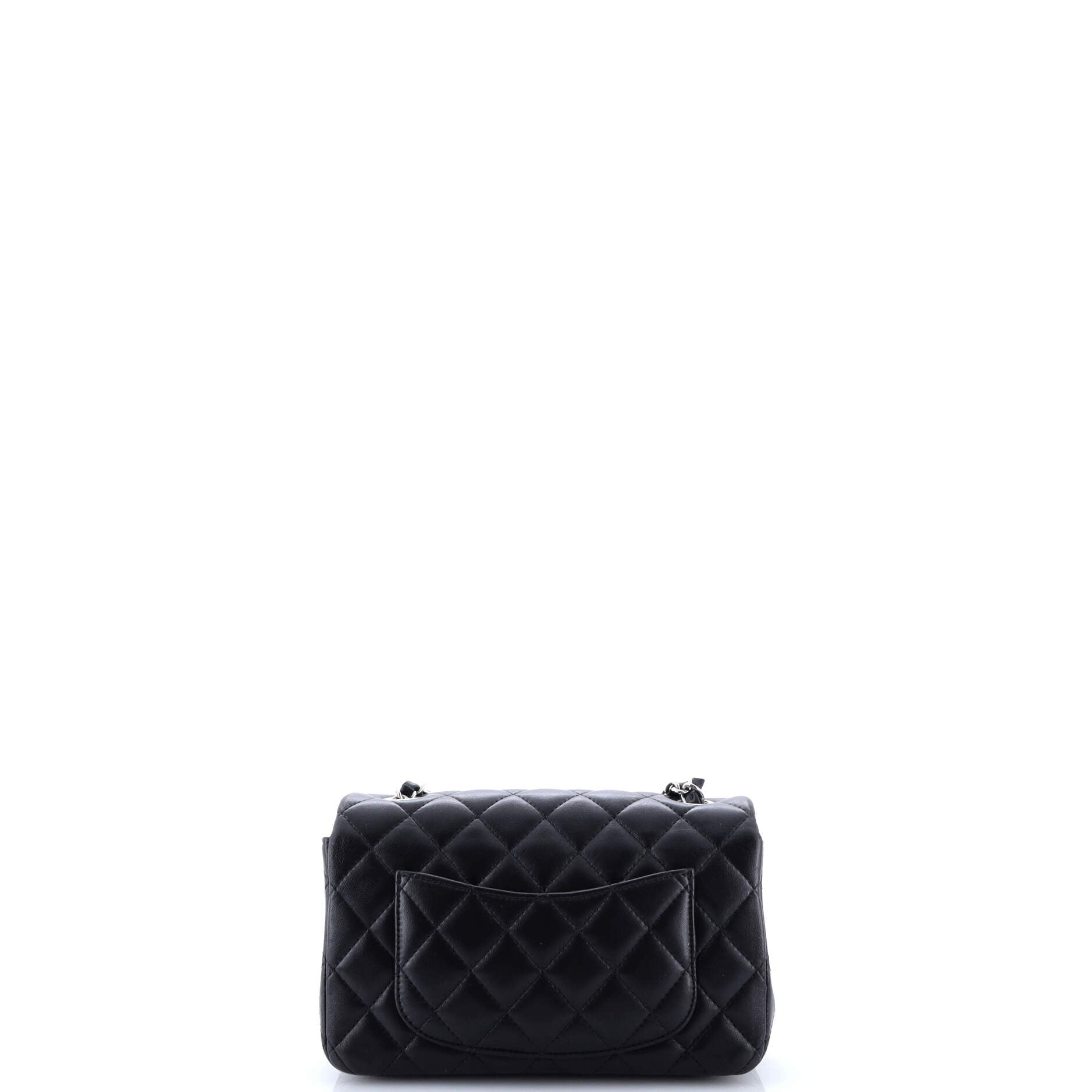 Classic Single Flap Bag Quilted Lambskin Mini