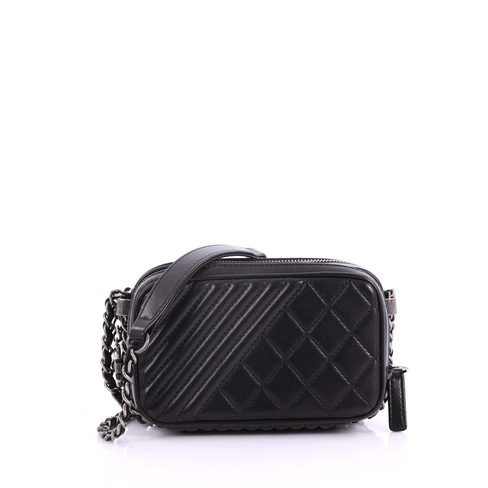 Coco Boy Camera Bag Quilted Leather Mini