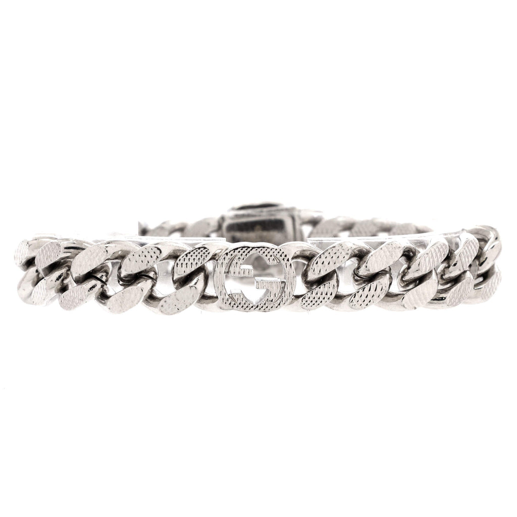 Interlocking G Curb Chain Bracelet Metal
