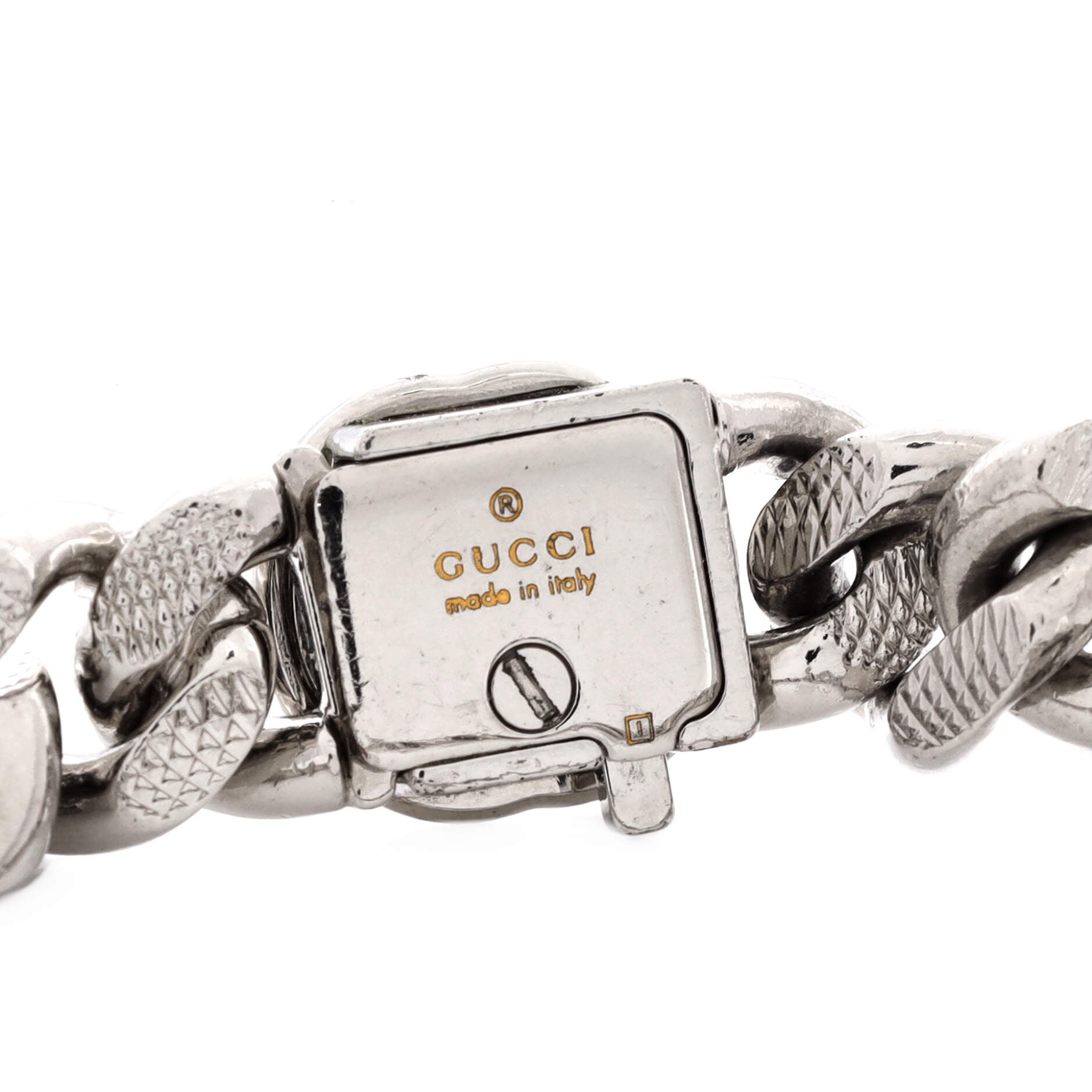 Interlocking G Curb Chain Bracelet Metal