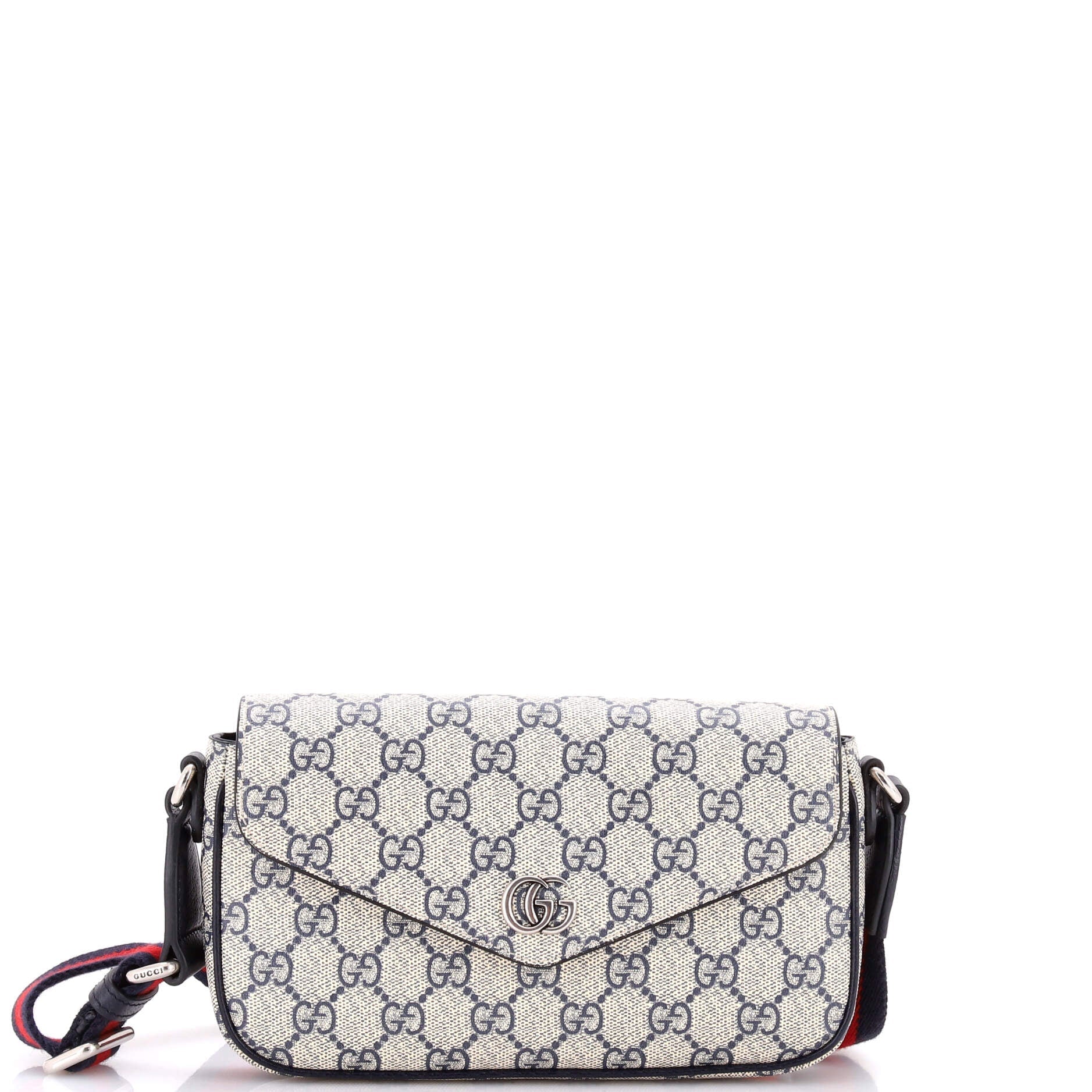 Ophidia Envelope Flap Shoulder Bag GG Coated Canvas Mini