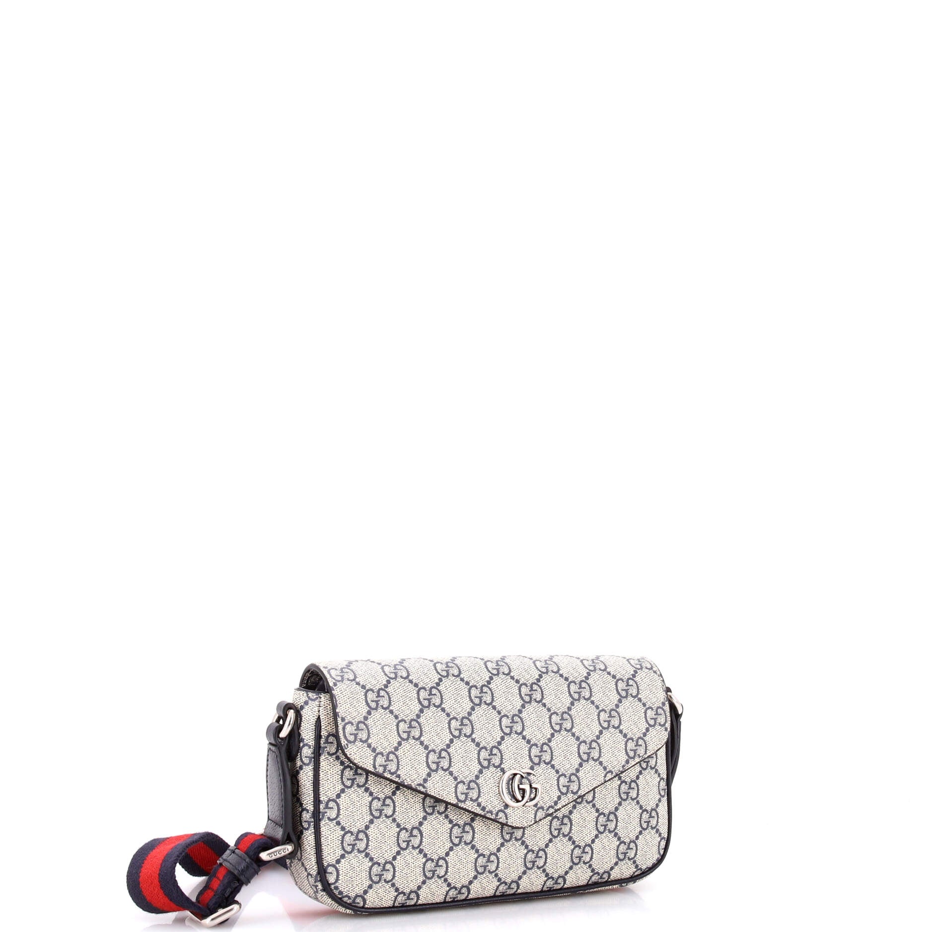 Ophidia Envelope Flap Shoulder Bag GG Coated Canvas Mini