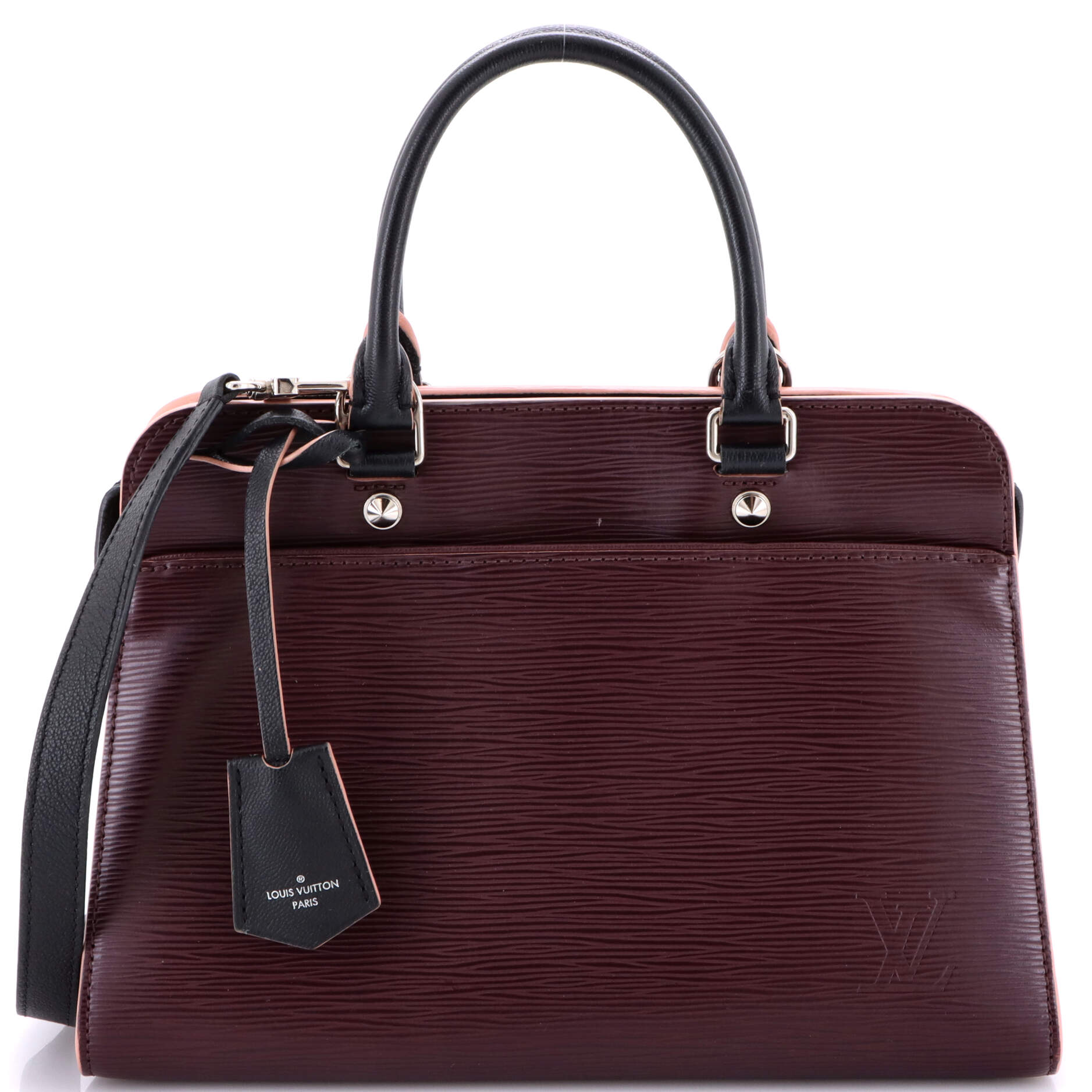 Vaneau Handbag Epi Leather MM
