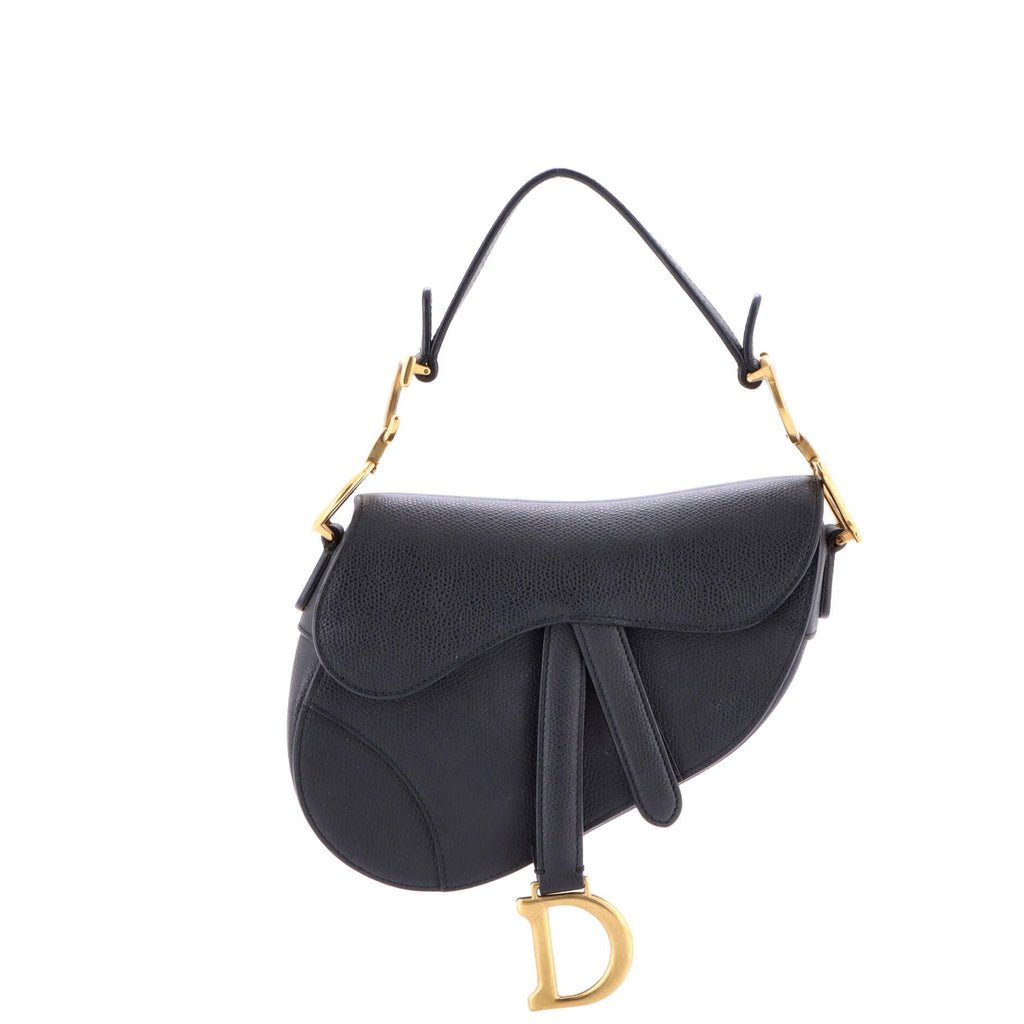 Saddle Handbag Leather Mini