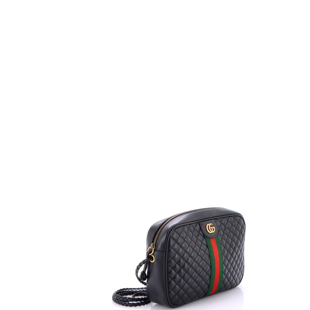 Trapuntata Camera Bag Quilted Leather Small