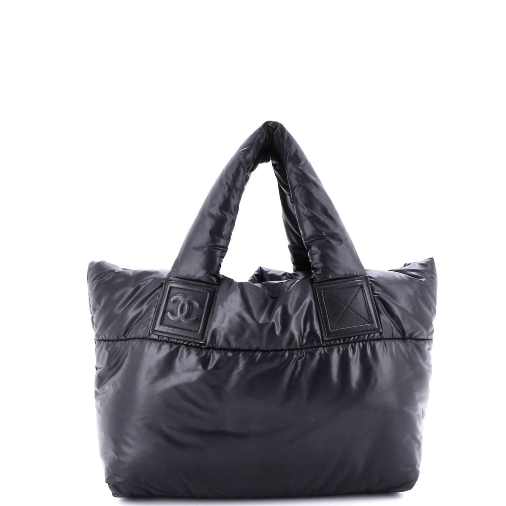Coco Cocoon Reversible Tote Quilted Nylon Small