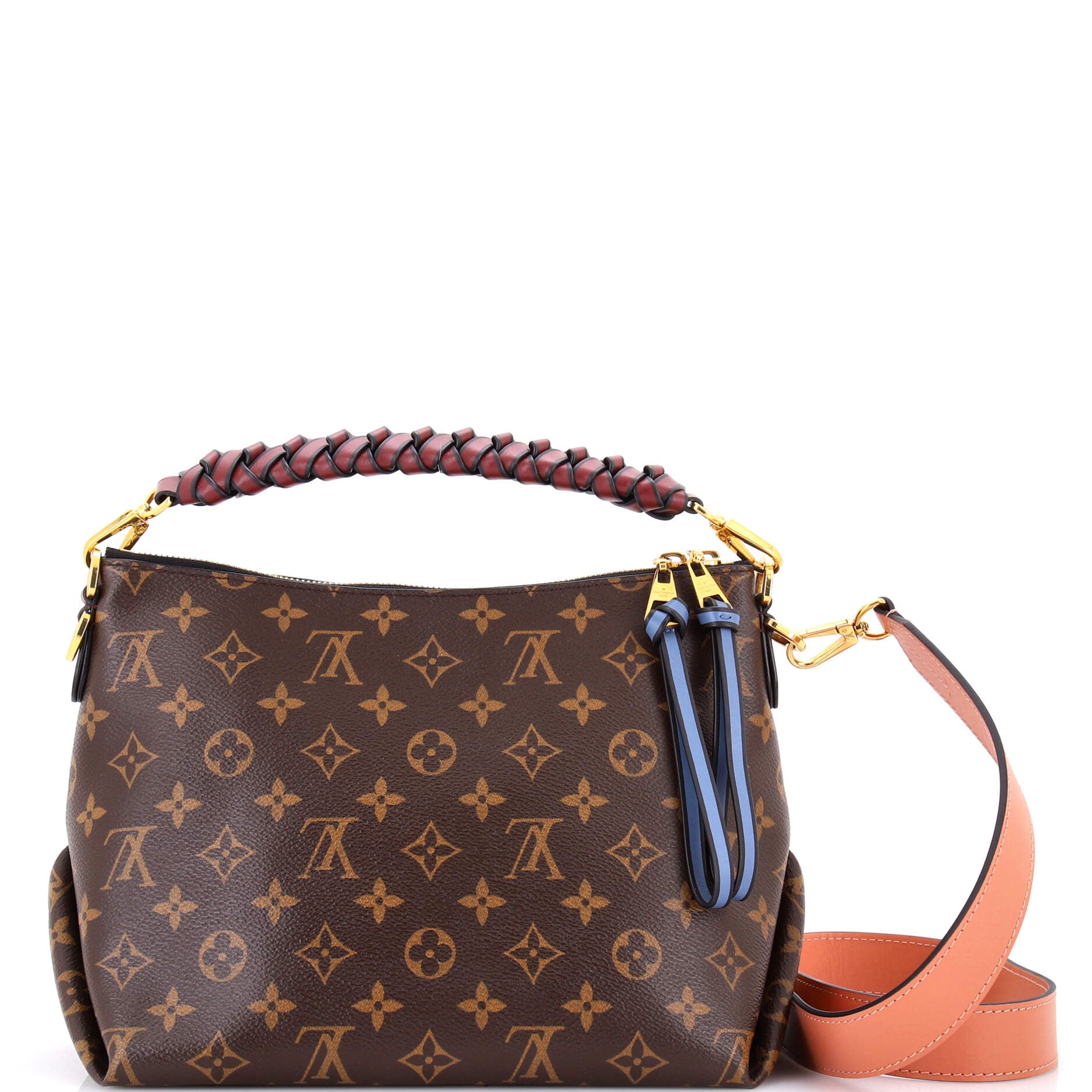 Braided Handle Beaubourg Hobo Monogram Canvas Mini