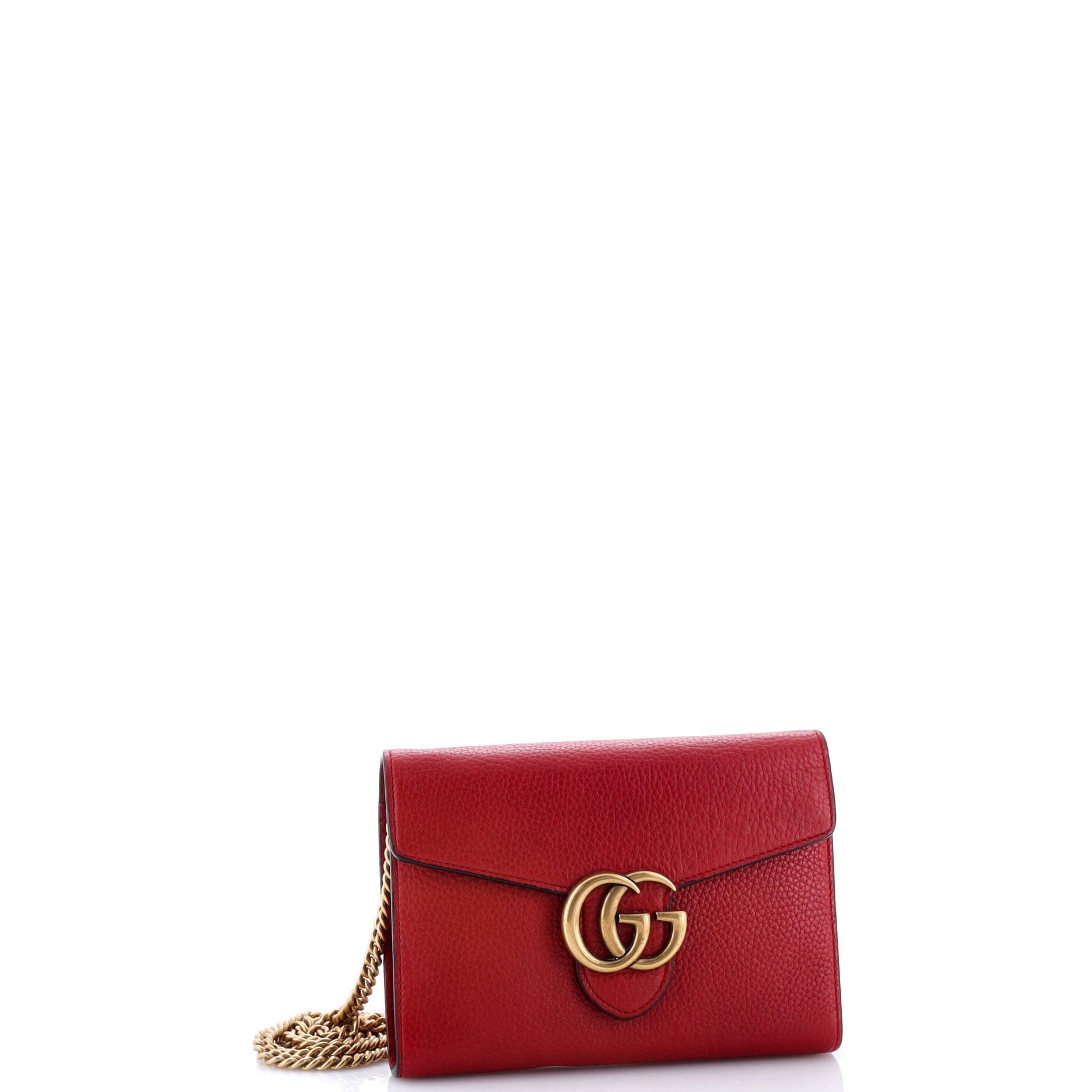 GG Marmont Chain Wallet Leather Mini