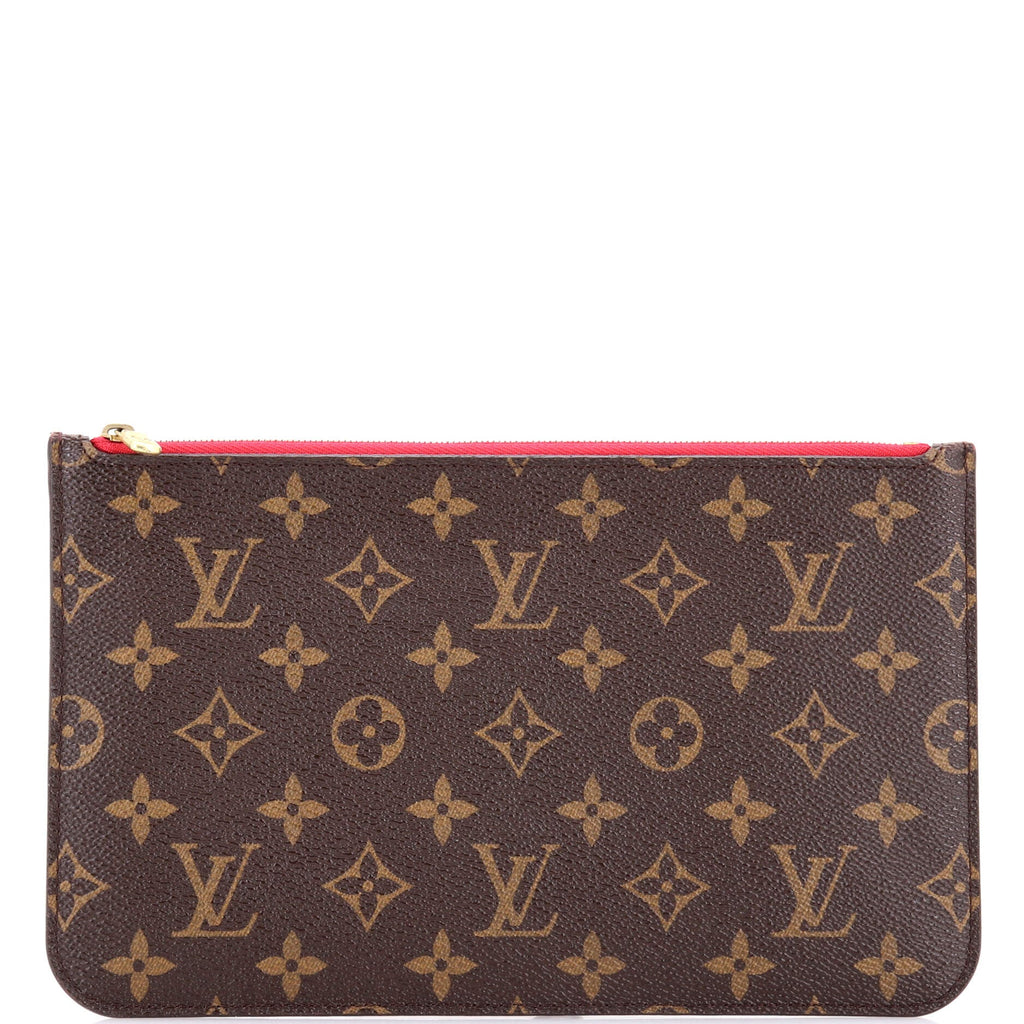 Neverfull Pochette Monogram Canvas Large