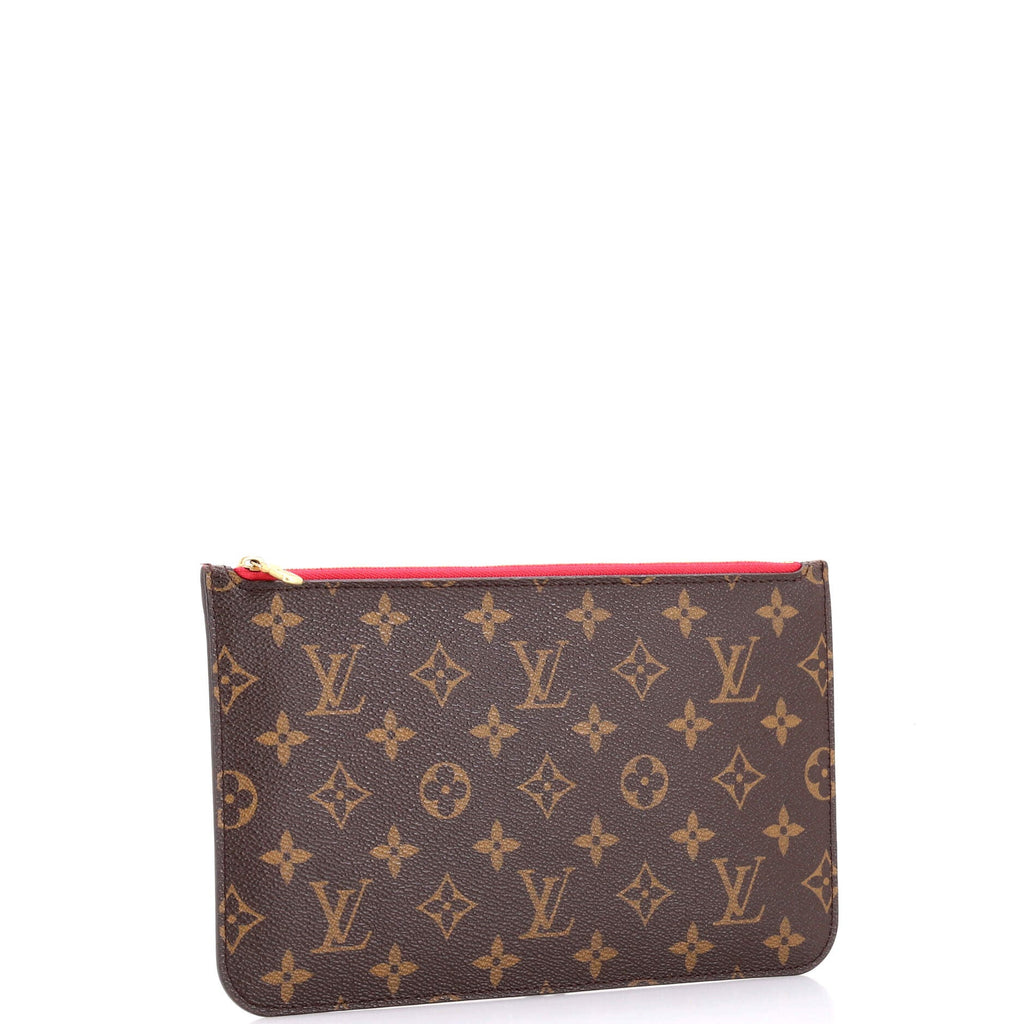 Neverfull Pochette Monogram Canvas Large
