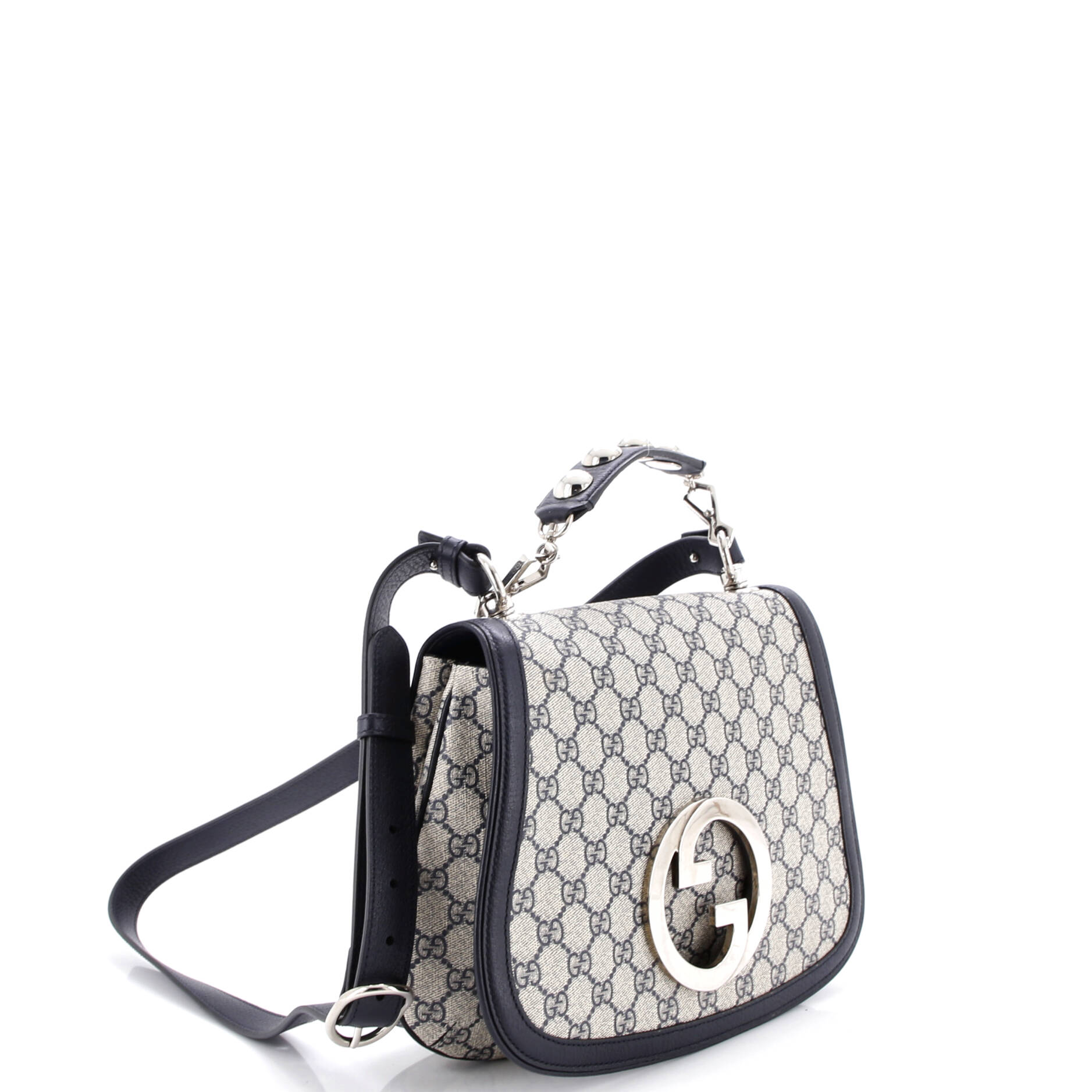 Blondie NM Top Handle Bag GG Coated Canvas Medium