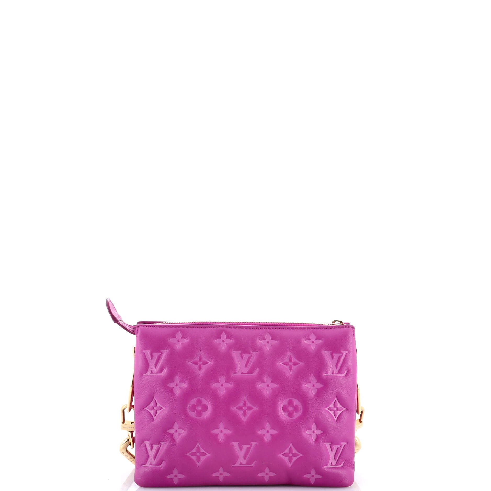 Coussin Bag Monogram Embossed Lambskin BB