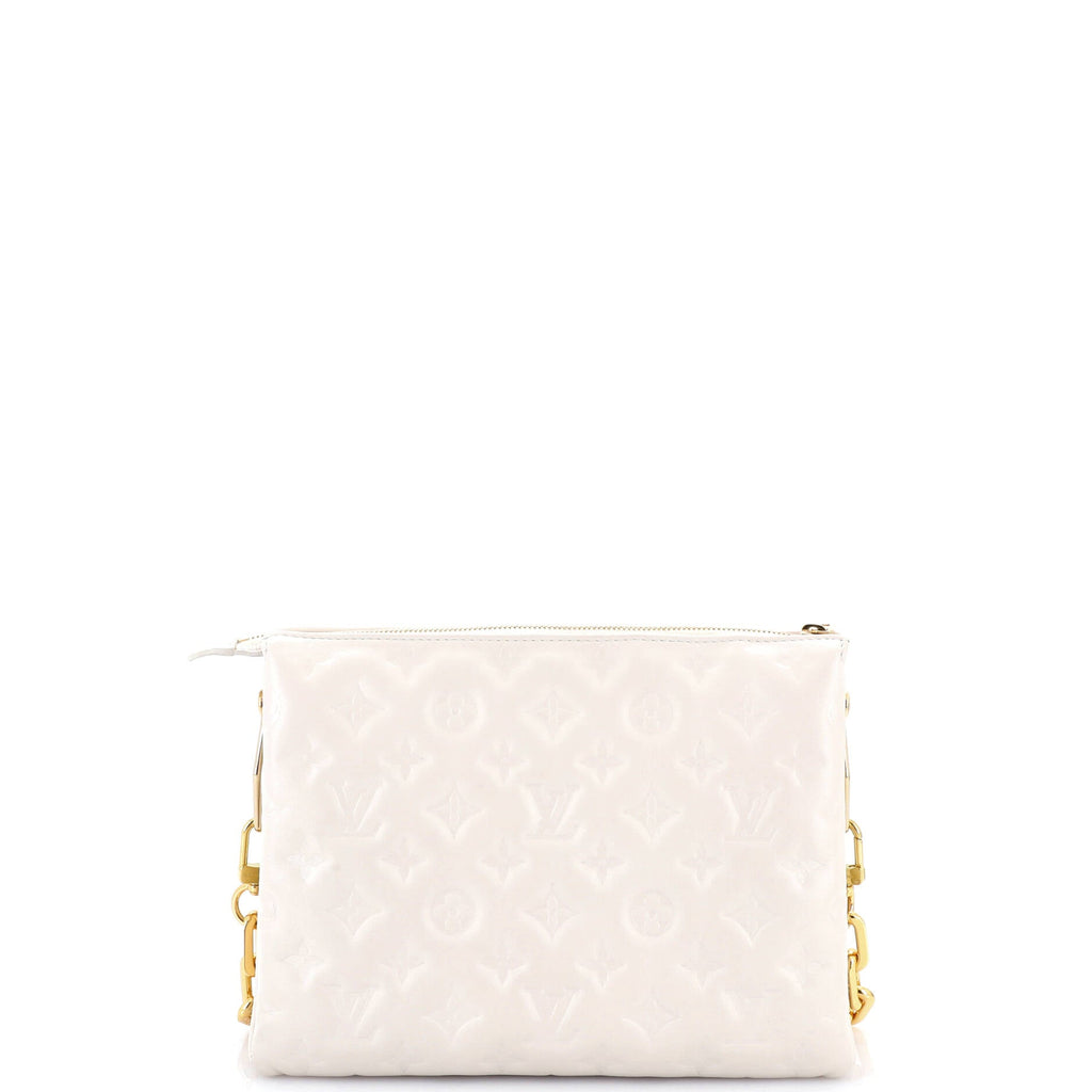 Coussin Bag Monogram Embossed Lambskin PM