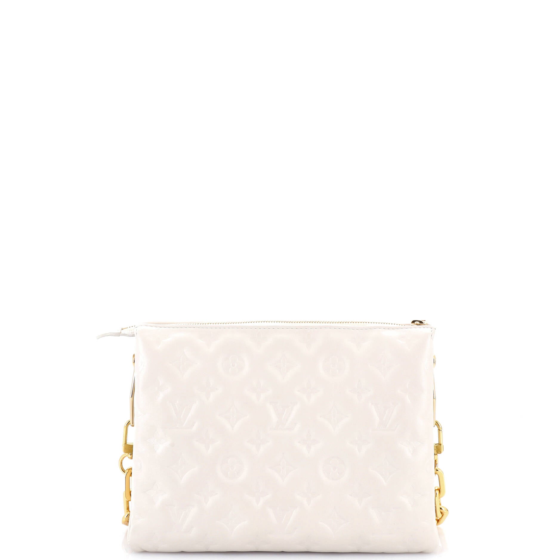 Coussin Bag Monogram Embossed Lambskin PM